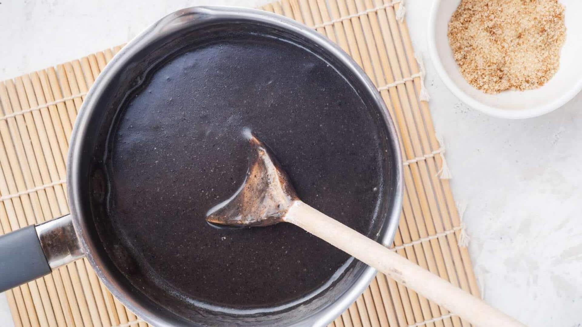 วิธีทำงาดำบดสำหรับใช้ในขนมหวานไทย