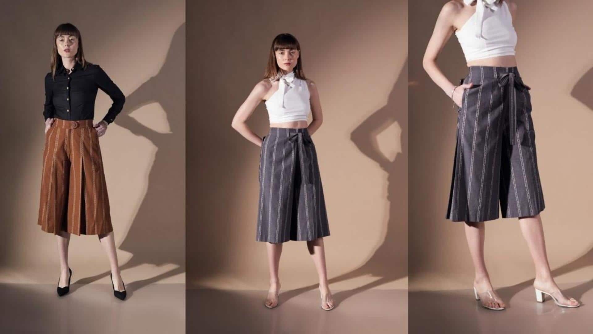 5 สไตล์แฟชั่นที่เข้ากับกางเกงคูลอตลายพิมพ์อย่างลงตัว