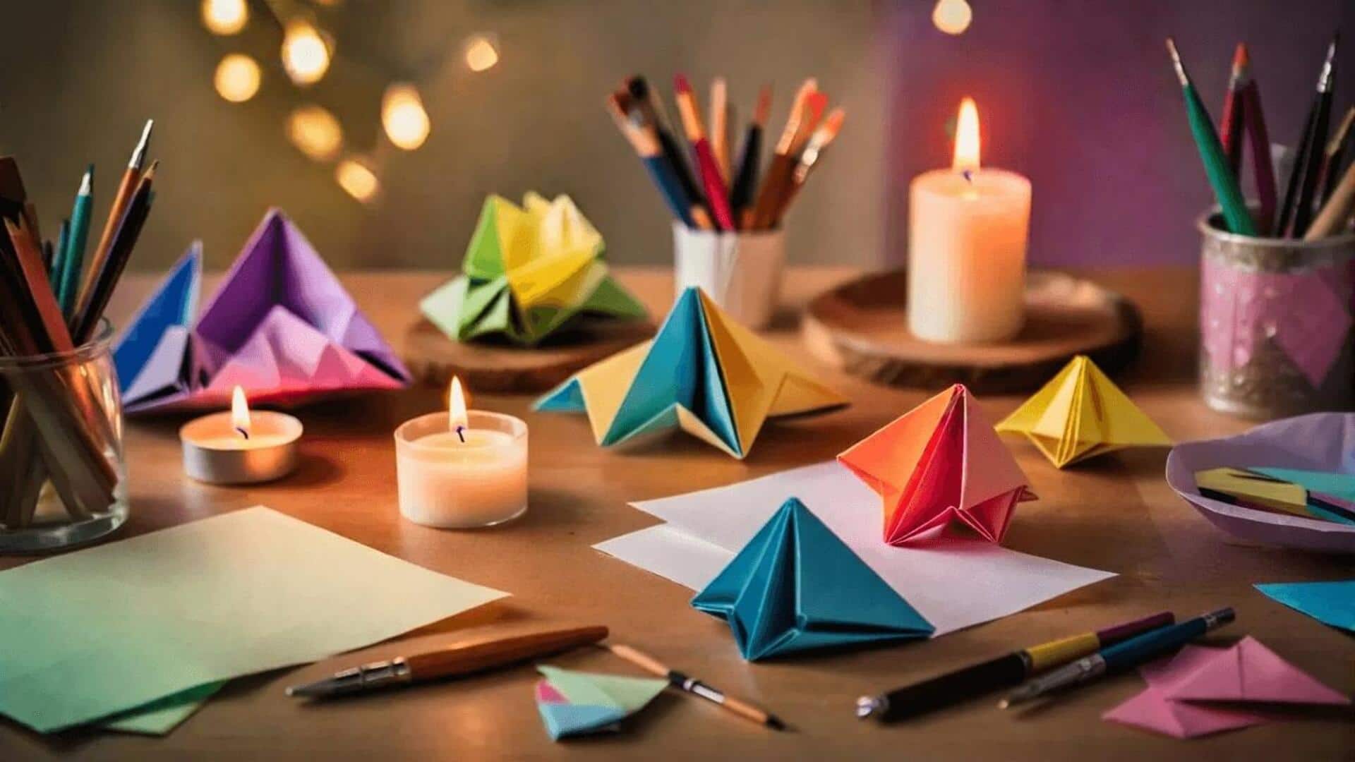 พัฒนาสมาธิของคุณด้วยกิจกรรมพับกระดาษ