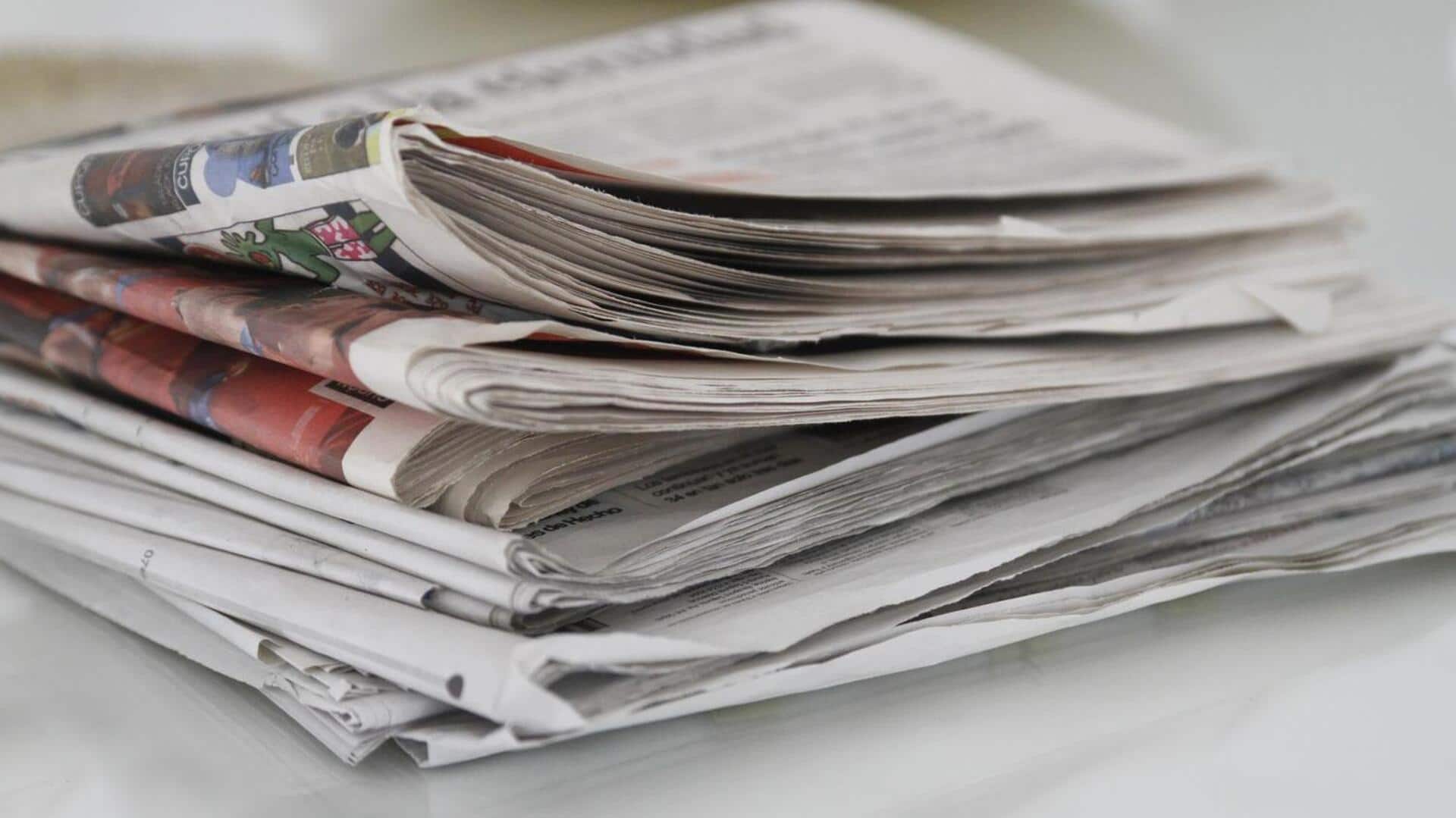 เคล็ดลับประหยัดงบจากหนังสือพิมพ์เก่า