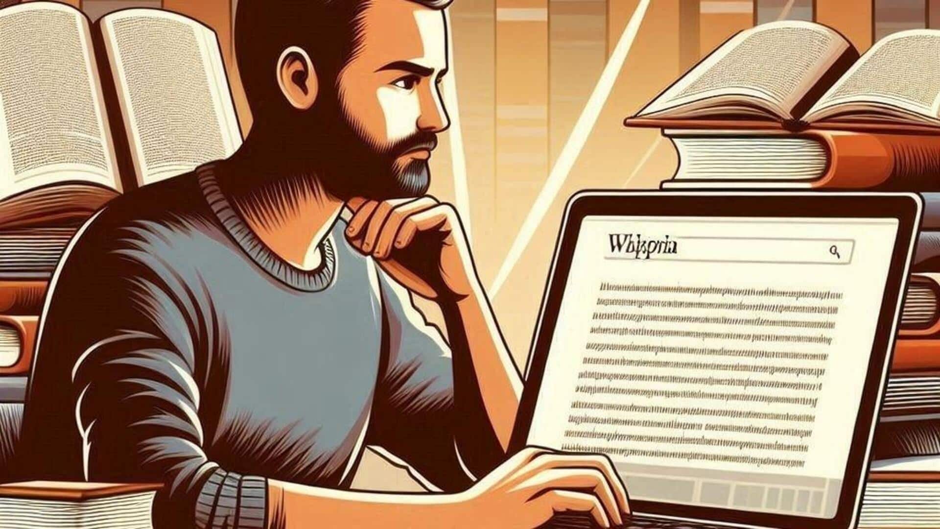 จุดประกายความอยากรู้ด้วยบทความสุ่มจากวิกิพีเดีย