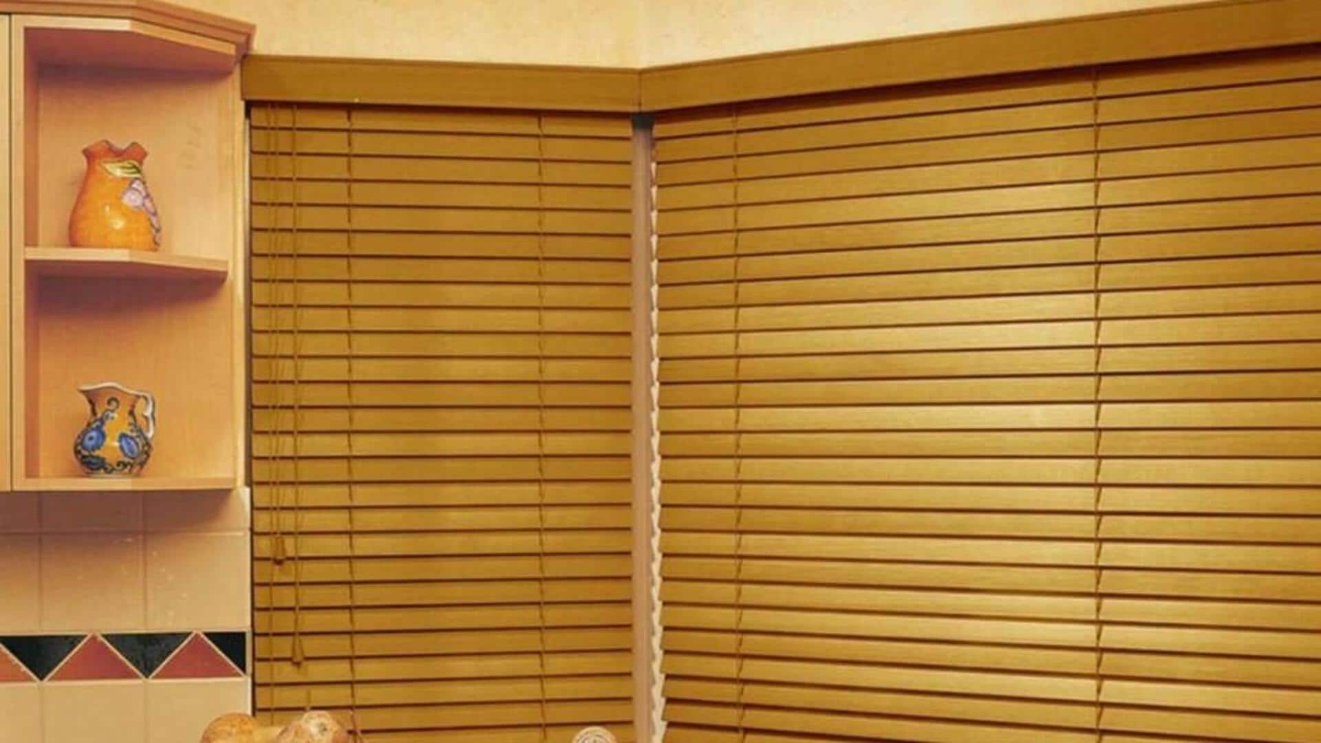 เปลี่ยนม่านไม้ไผ่เก่าให้กลายเป็นที่เก็บของสุดรักษ์โลก