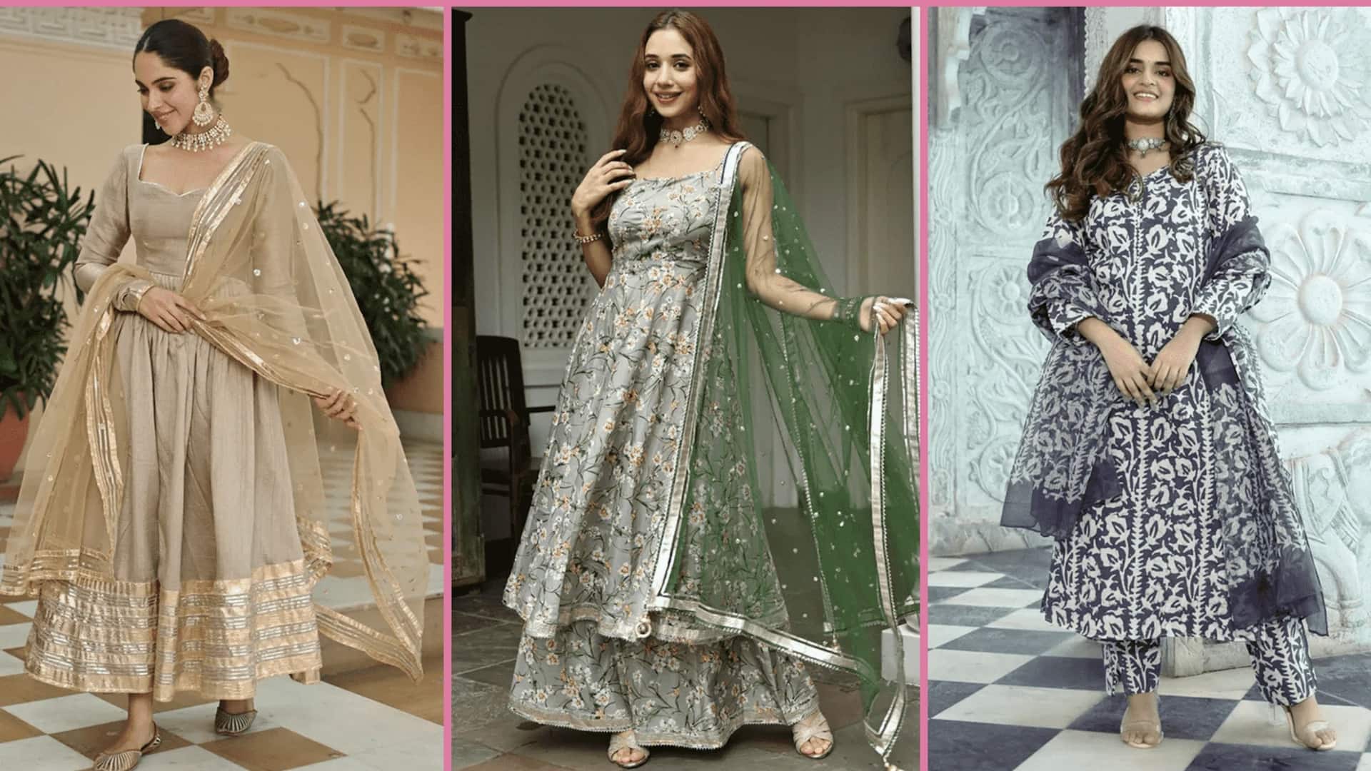 5 สไตล์ที่แมตช์กับชุดสาลวาร์คามีซผ้าฝ้ายเบาๆ อย่างลงตัว