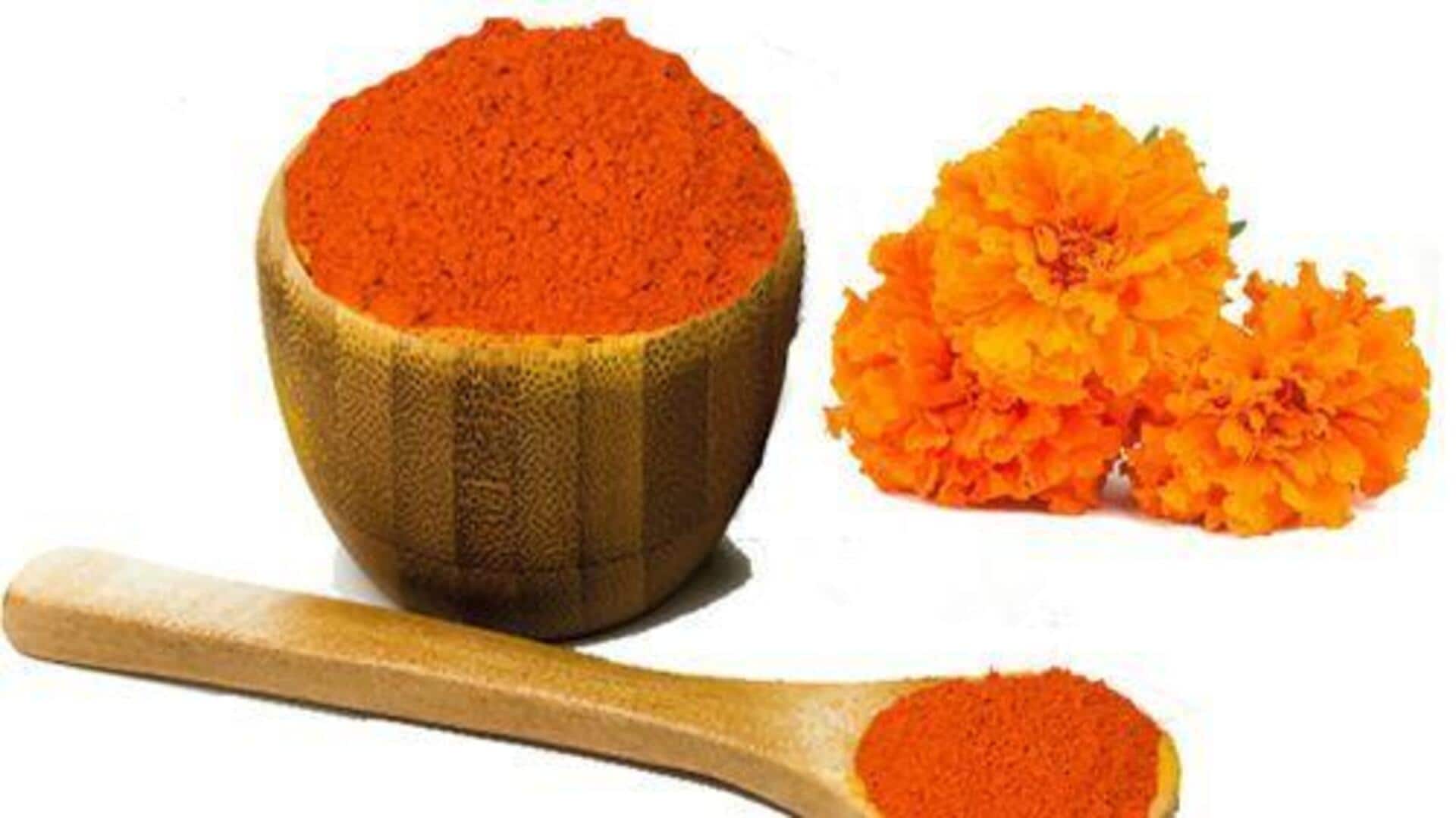 คุณประโยชน์ด้านความงามของผงกลีบดอกดาวเรือง