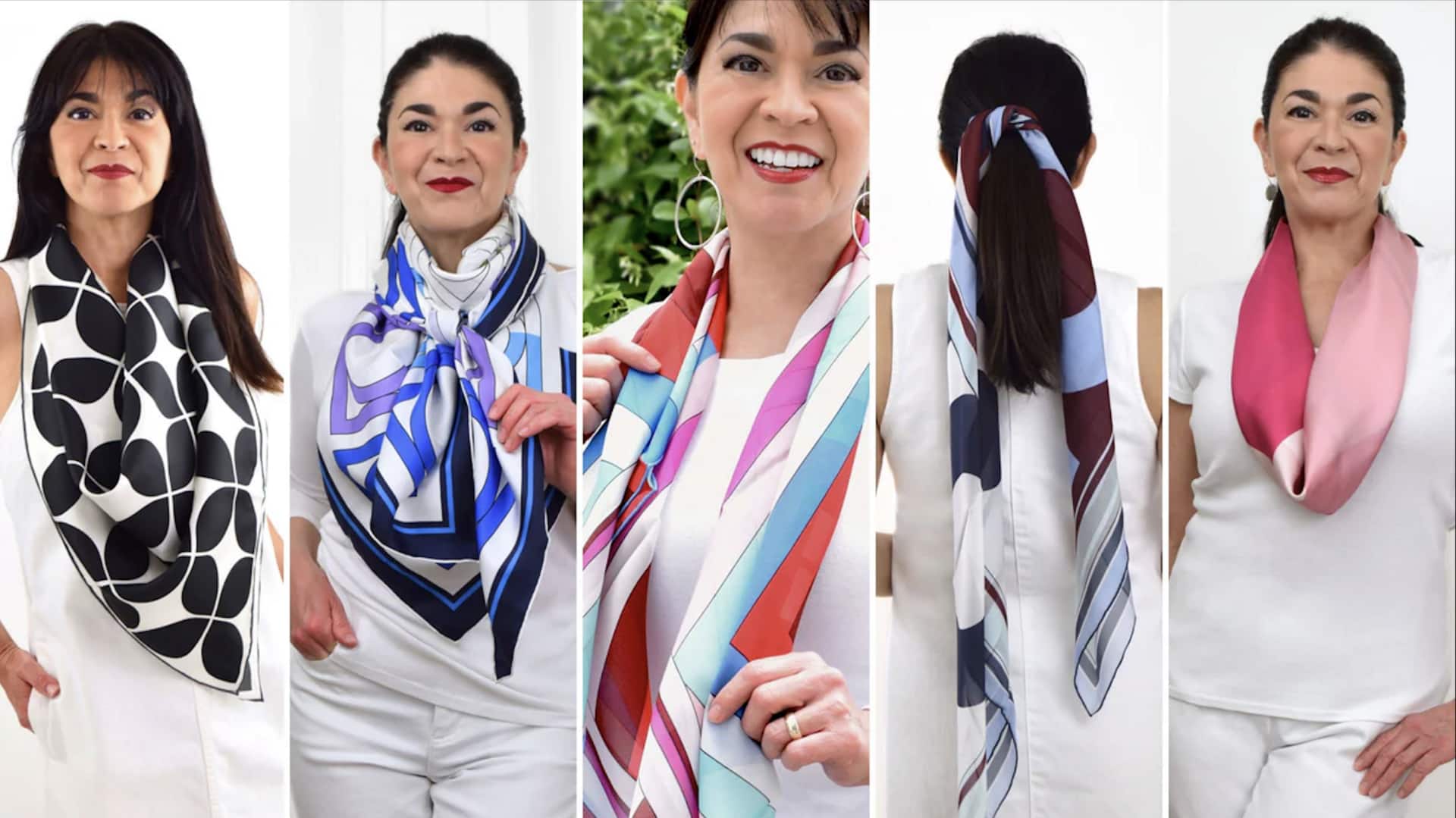 5 สไตล์แฟชั่นแมตช์เสื้อทูนิกกับผ้าพันคอไหมให้ดูดีทุกโอกาส