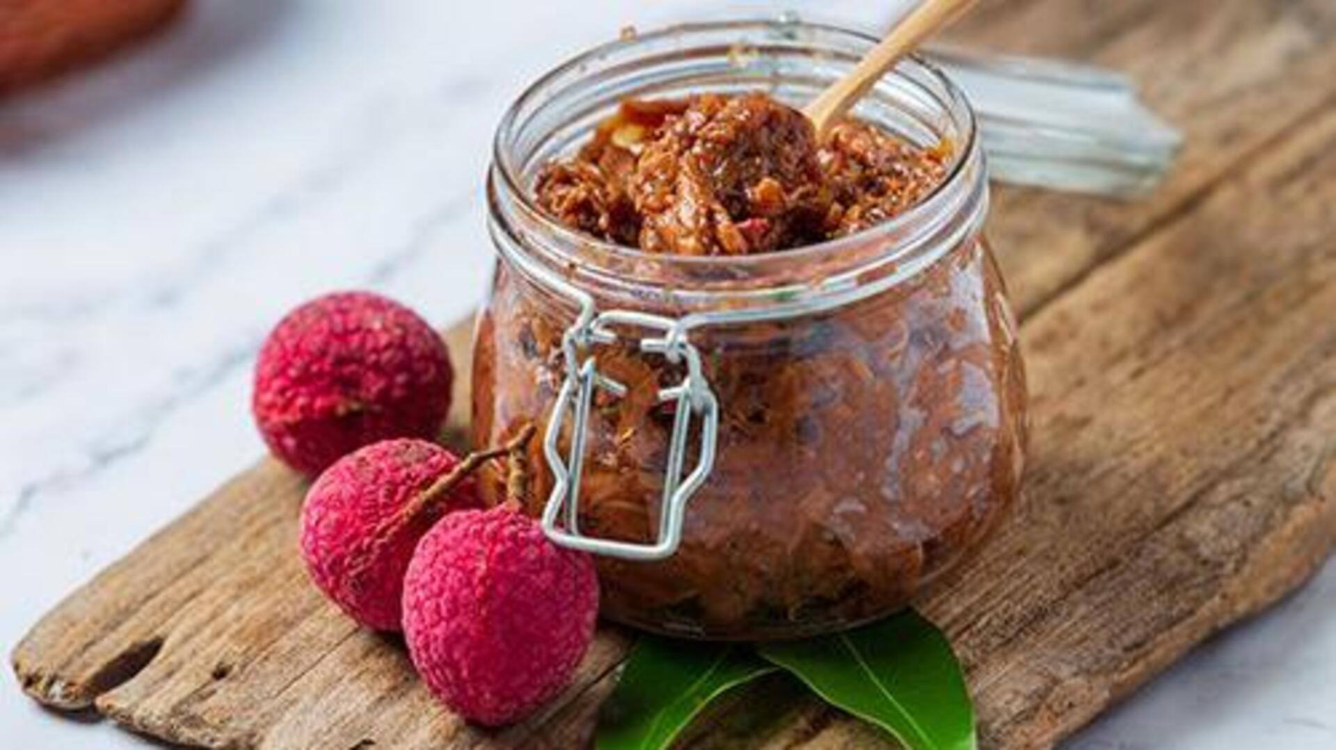 สูตรชัทนีลิ้นจี่รสเผ็ด อร่อยแปลกใหม่ทำเองได้