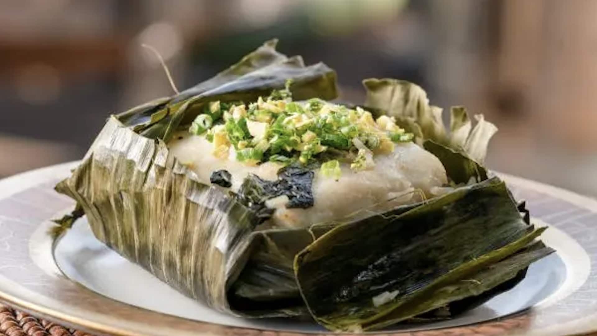 สูตรห่อใบตองนึ่ง เมนูมังสวิรัติสุดคลาสสิก
