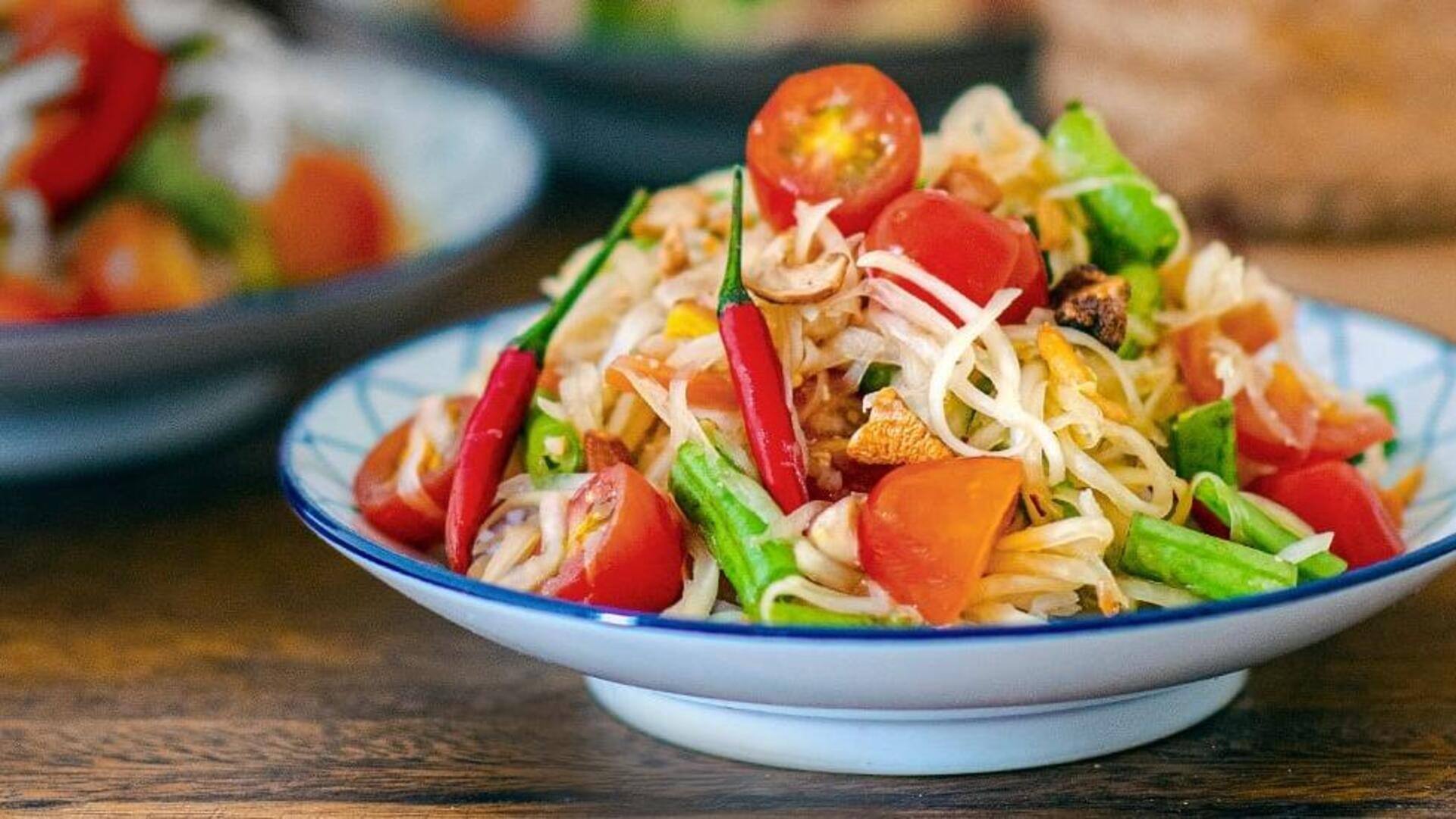 ส้มตำสูตรไม่มีปลาร้า รสชาติอร่อยสำหรับทุกคน