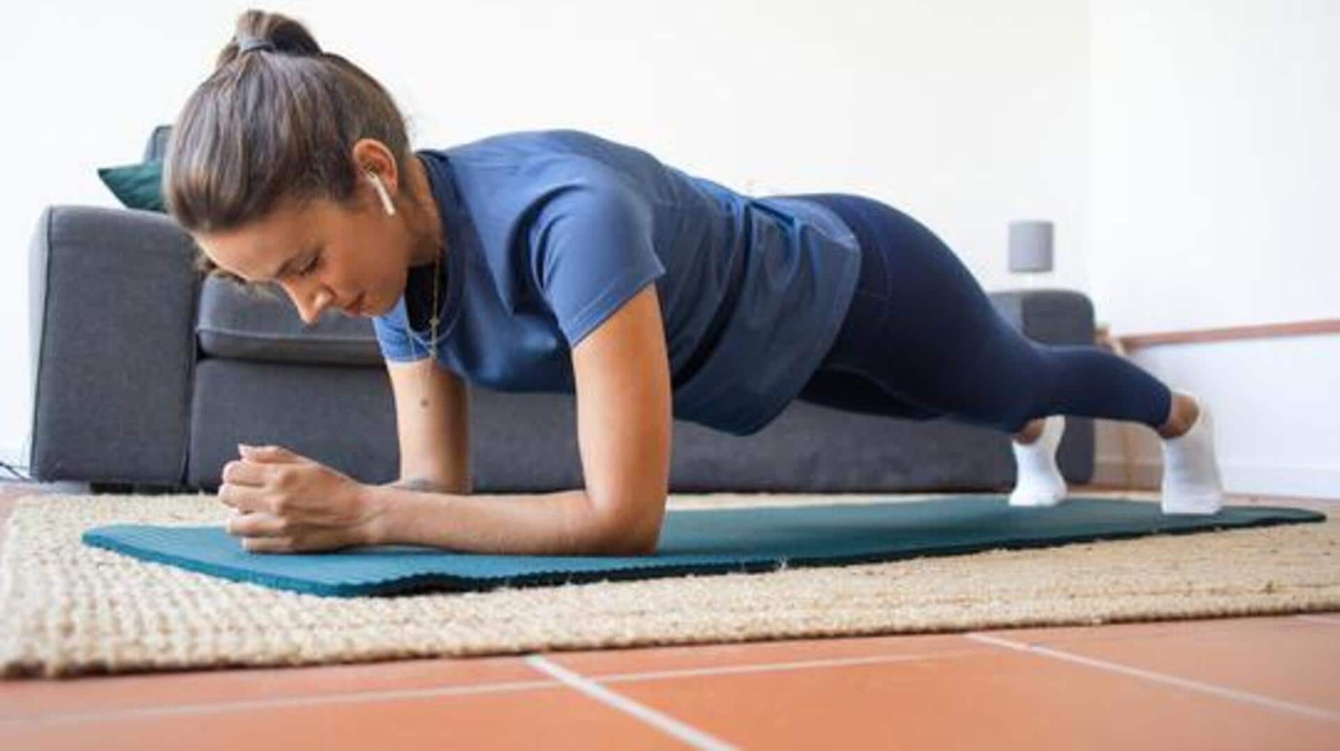 ปรับท่าทางให้ดีขึ้นด้วยท่าแพลงก์