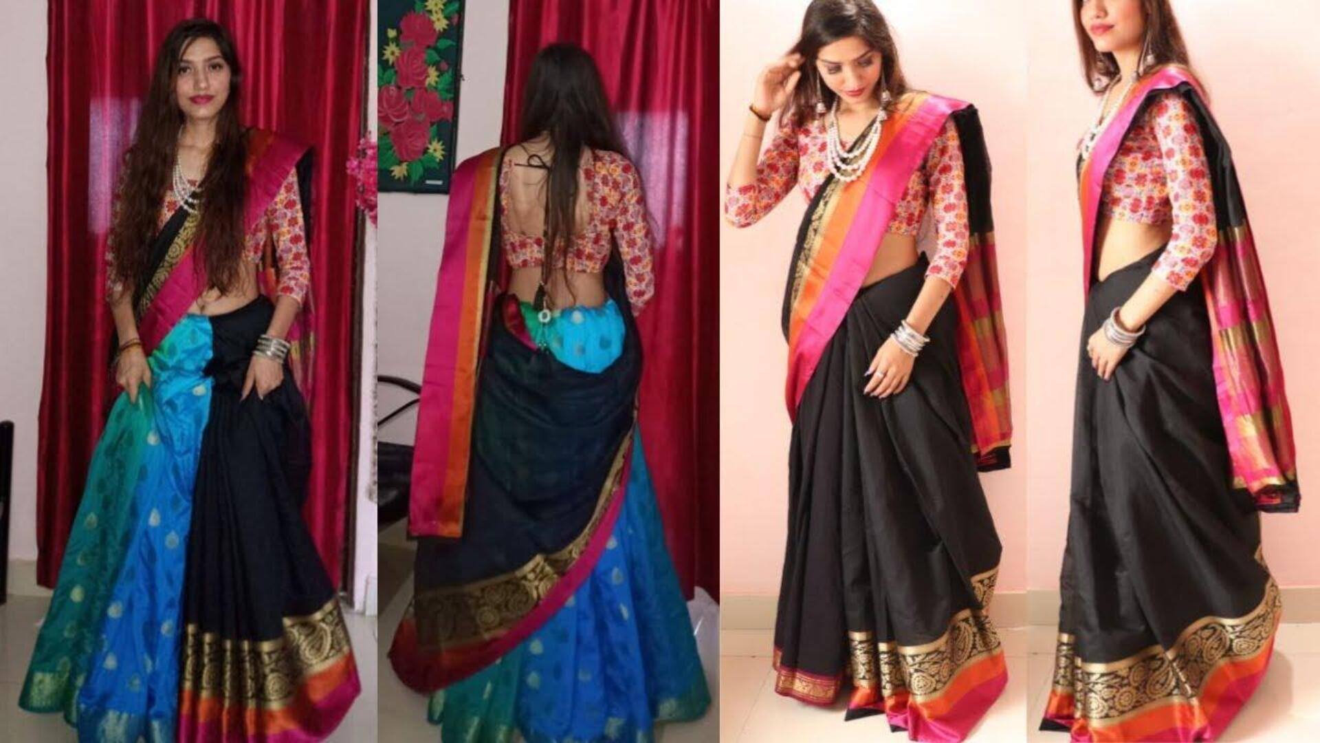 5 แบบเสื้อส่าหรีที่แมตช์กับกระโปรงพิตติกาได้อย่างลงตัว 