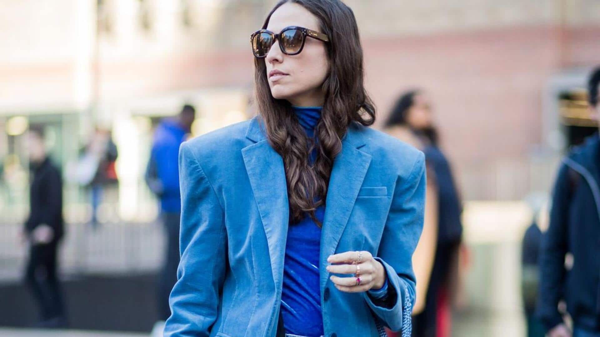 5 สไตล์เบลเซอร์วินเทจที่แมตช์ลงตัวกับกางเกงยีนส์เอวสูง