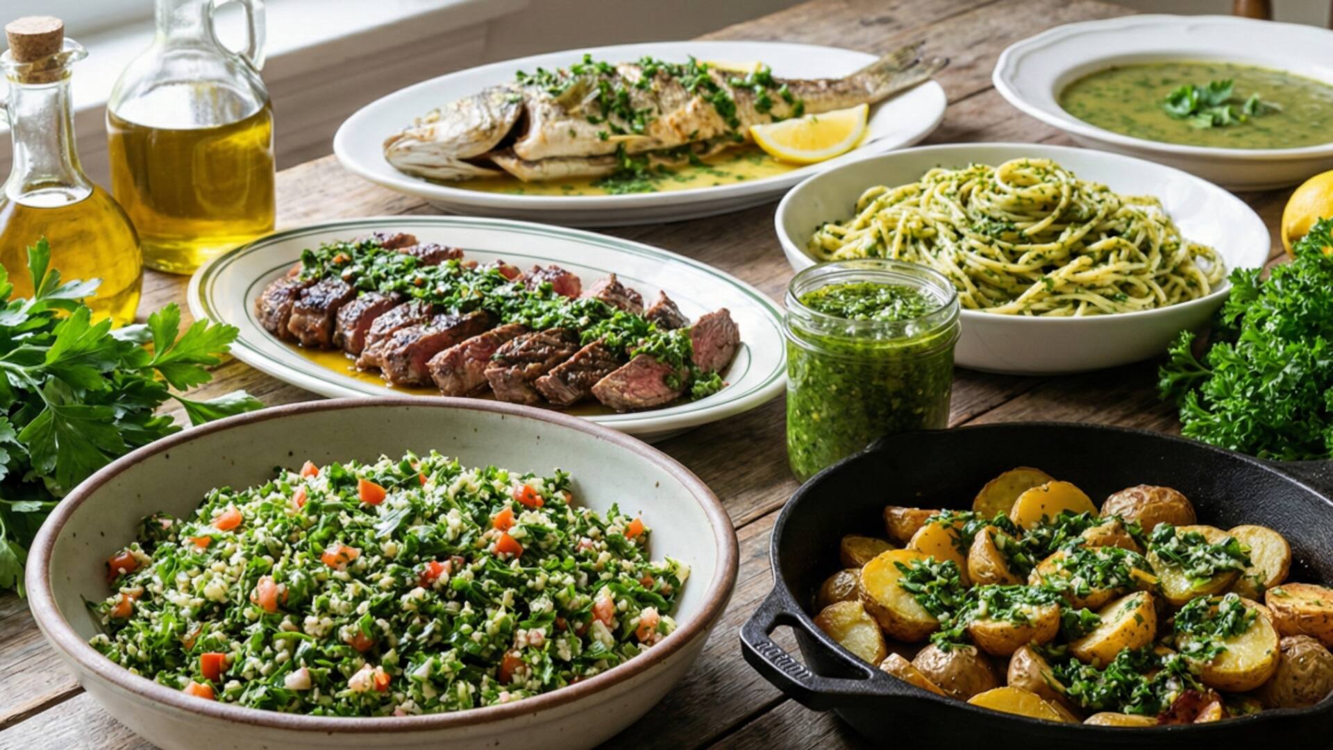 5 สูตรอาหารจากผักชีฝรั่งที่สดชื่นและอร่อย