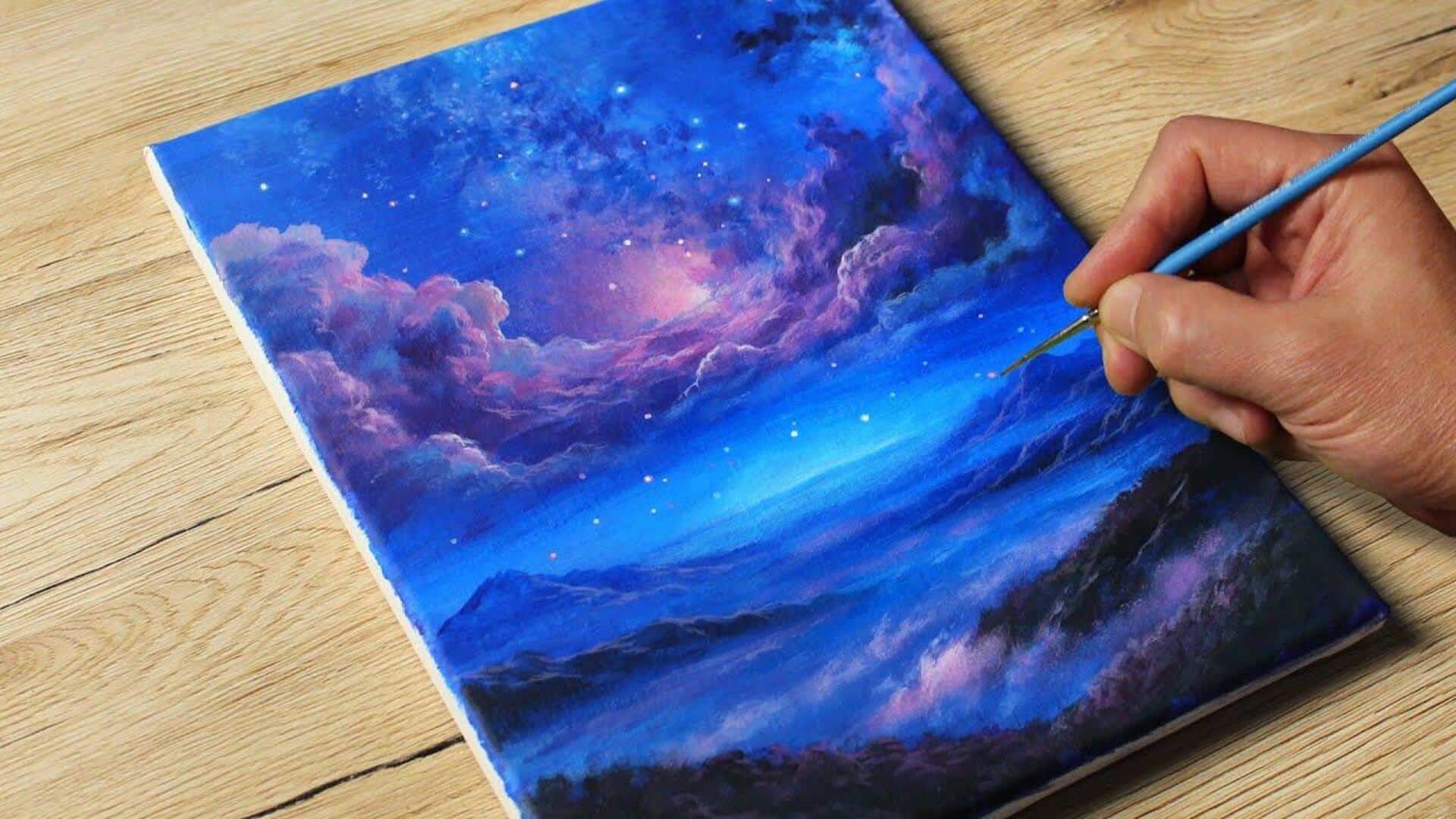 ปลดปล่อยความคิดสร้างสรรค์ด้วยการวาดภาพในยามค่ำคืน