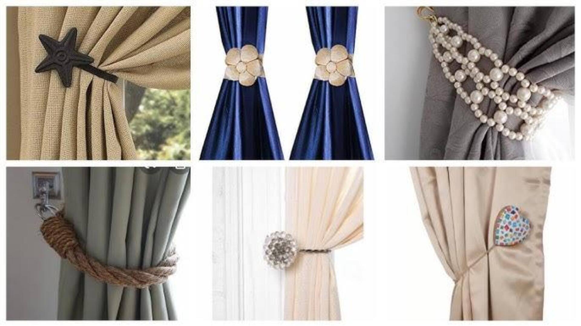 วิธีทำที่รัดผ้าม่านสุดเก๋จากเข็มขัดเก่าแบบประหยัดงบ