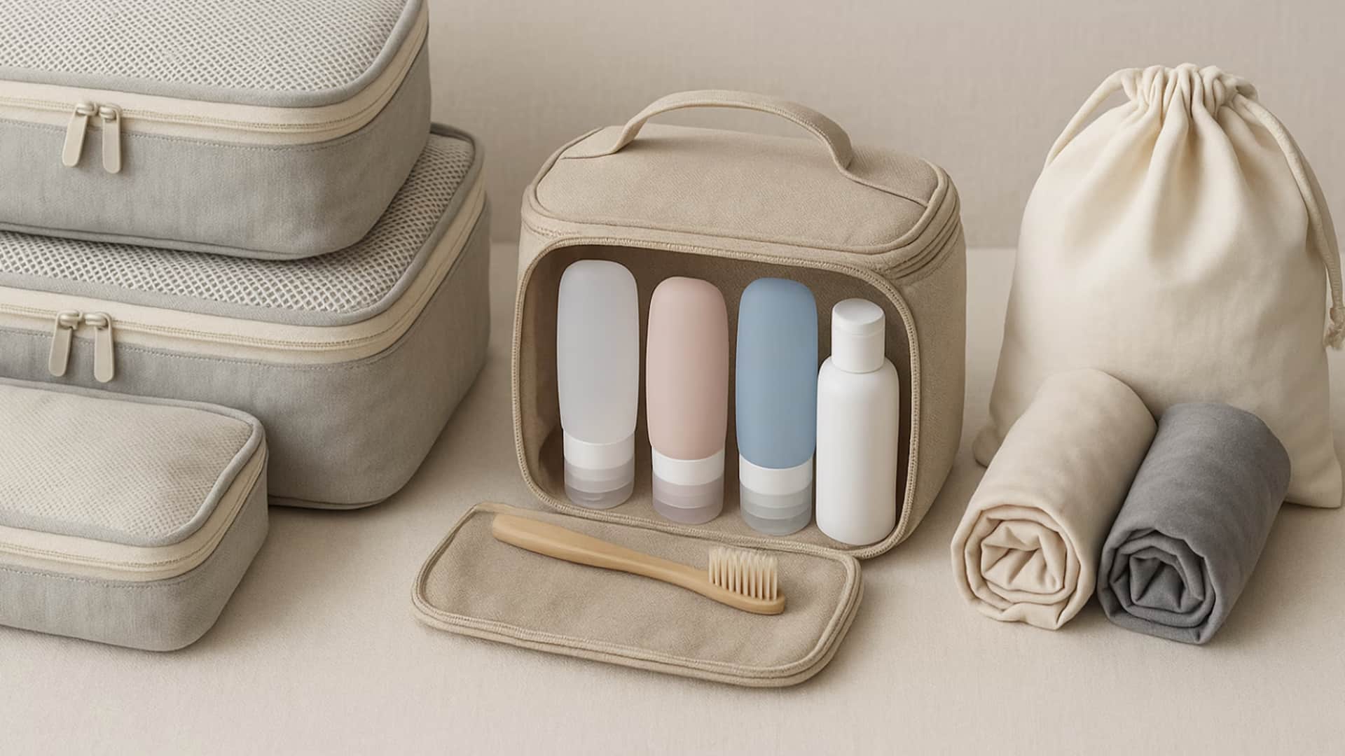 ไอเดียจัดกระเป๋าเดินทางด้วยของใช้ในบ้าน