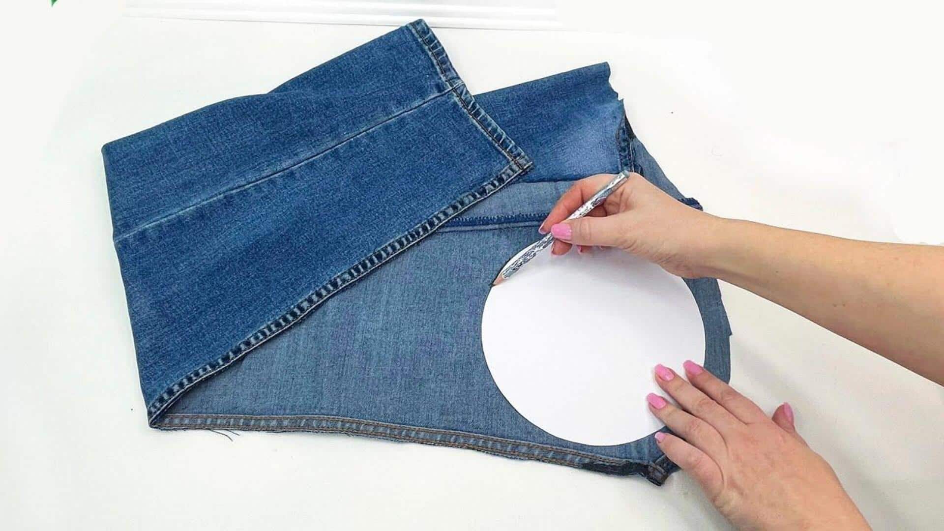 ไอเดียรีไซเคิล: เปลี่ยนยีนส์เก่าเป็นของใช้ในบ้าน