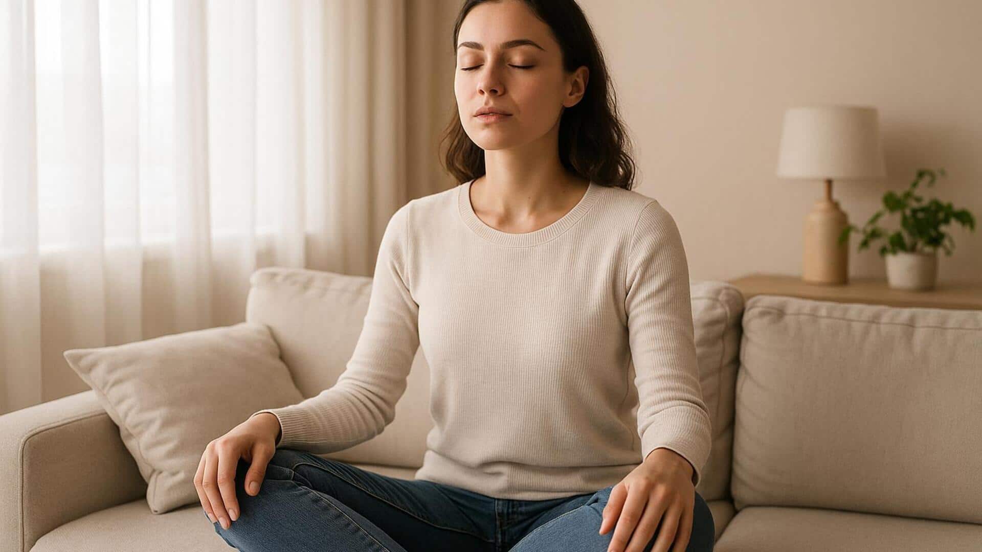 ผ่อนคลายจิตใจด้วยการหายใจอย่างมีสติ