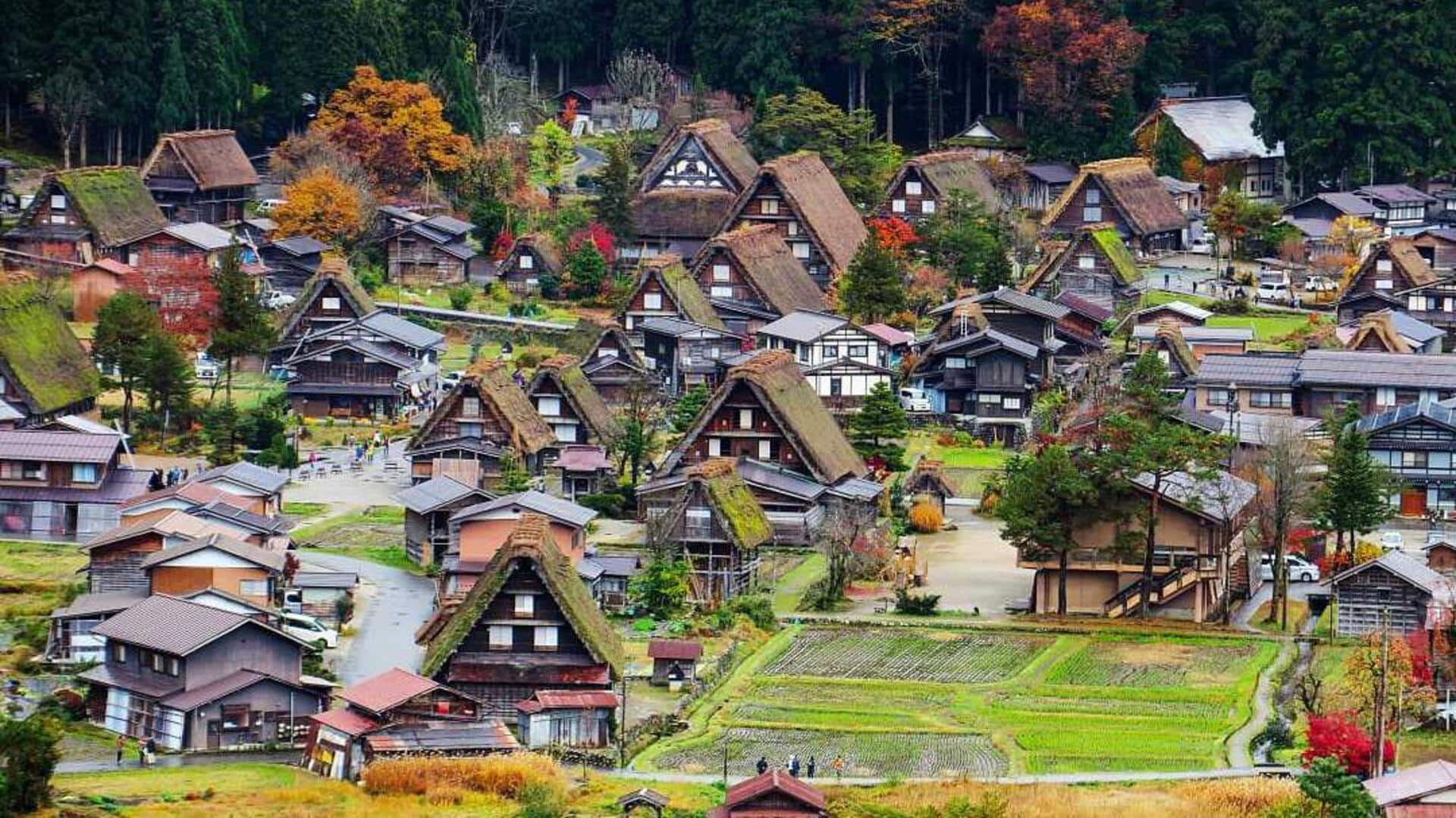 หมู่บ้านในภูเขาของญี่ปุ่น: เสน่ห์เหนือกาลเวลา