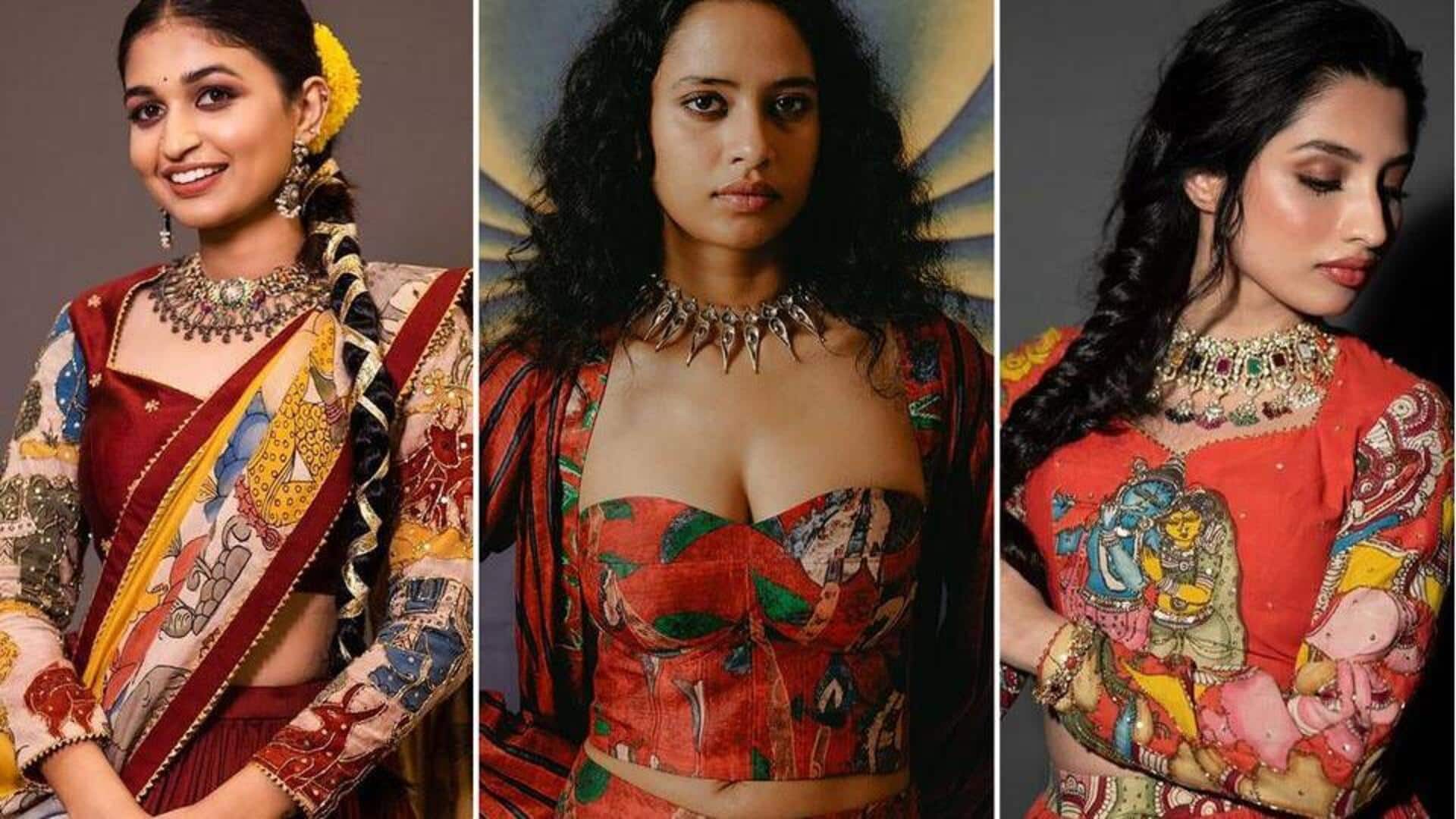 5 ลุคแมตช์เสื้อคาลัมคารีให้ดูดีแบบมีเอกลักษณ์