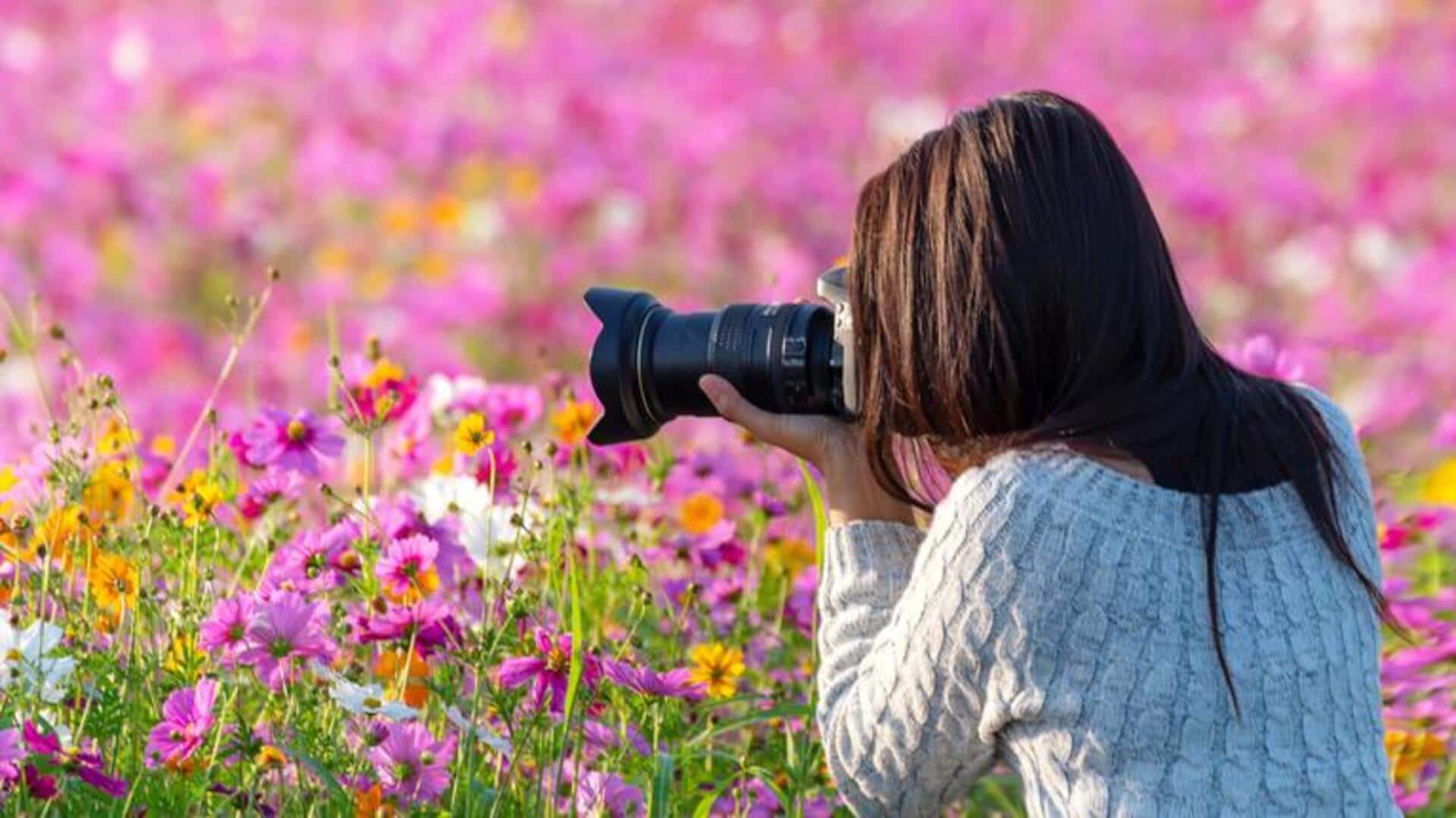เพิ่มประสิทธิภาพการทำงานด้วยการถ่ายภาพดอกไม้