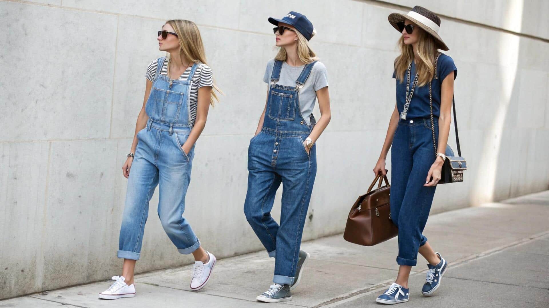 5 สไตล์แฟชั่นที่แมตช์กับชุดจัมพ์สูทยีนส์ได้ลงตัว