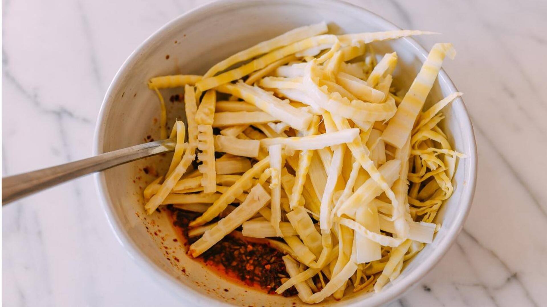 สูตรทำหน่อไม้ไผ่ตงดองเปรี้ยวตะไคร้