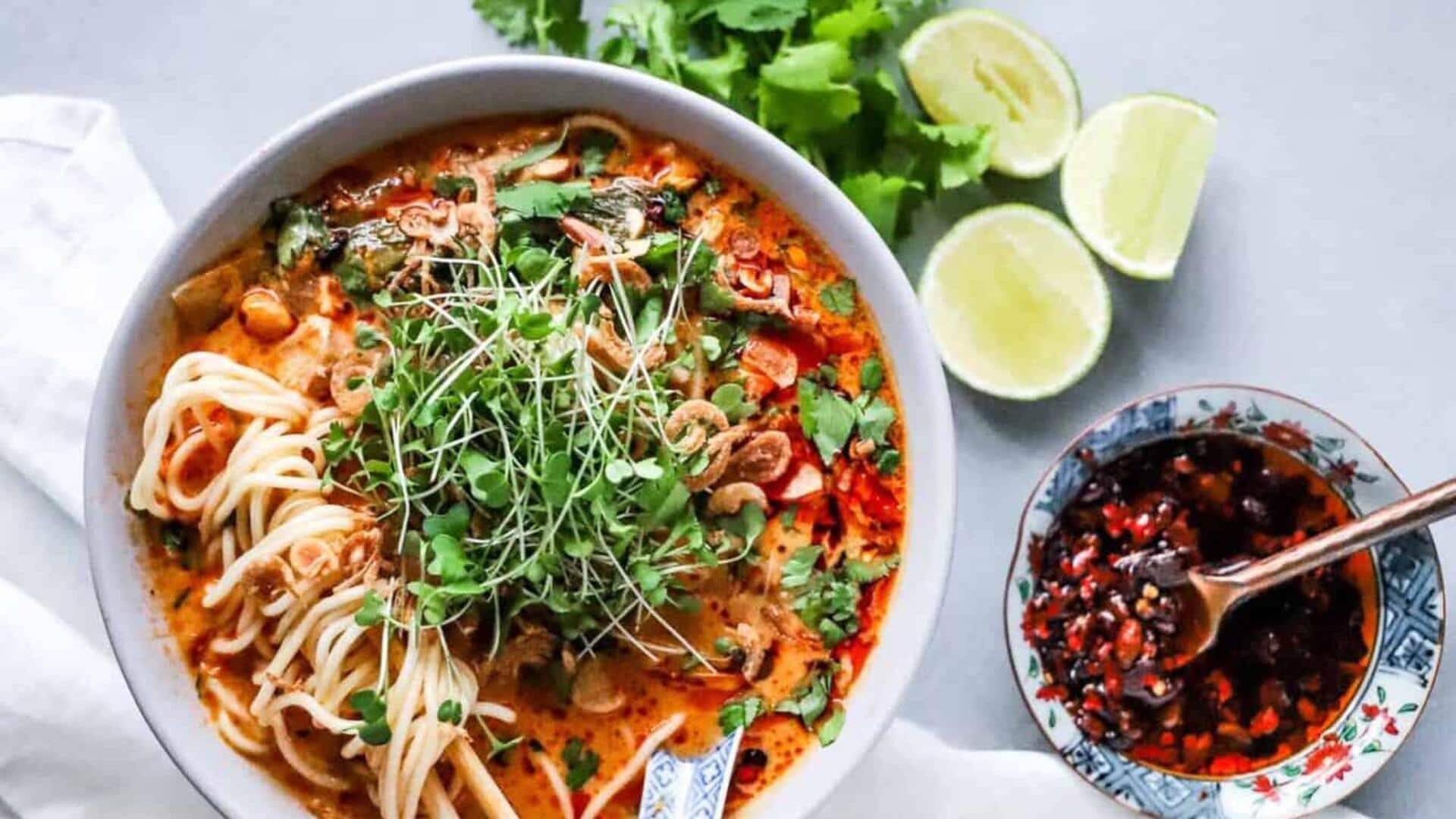 สูตรข้าวซอย 5 วัตถุดิบ ทำง่าย อร่อยชัวร์