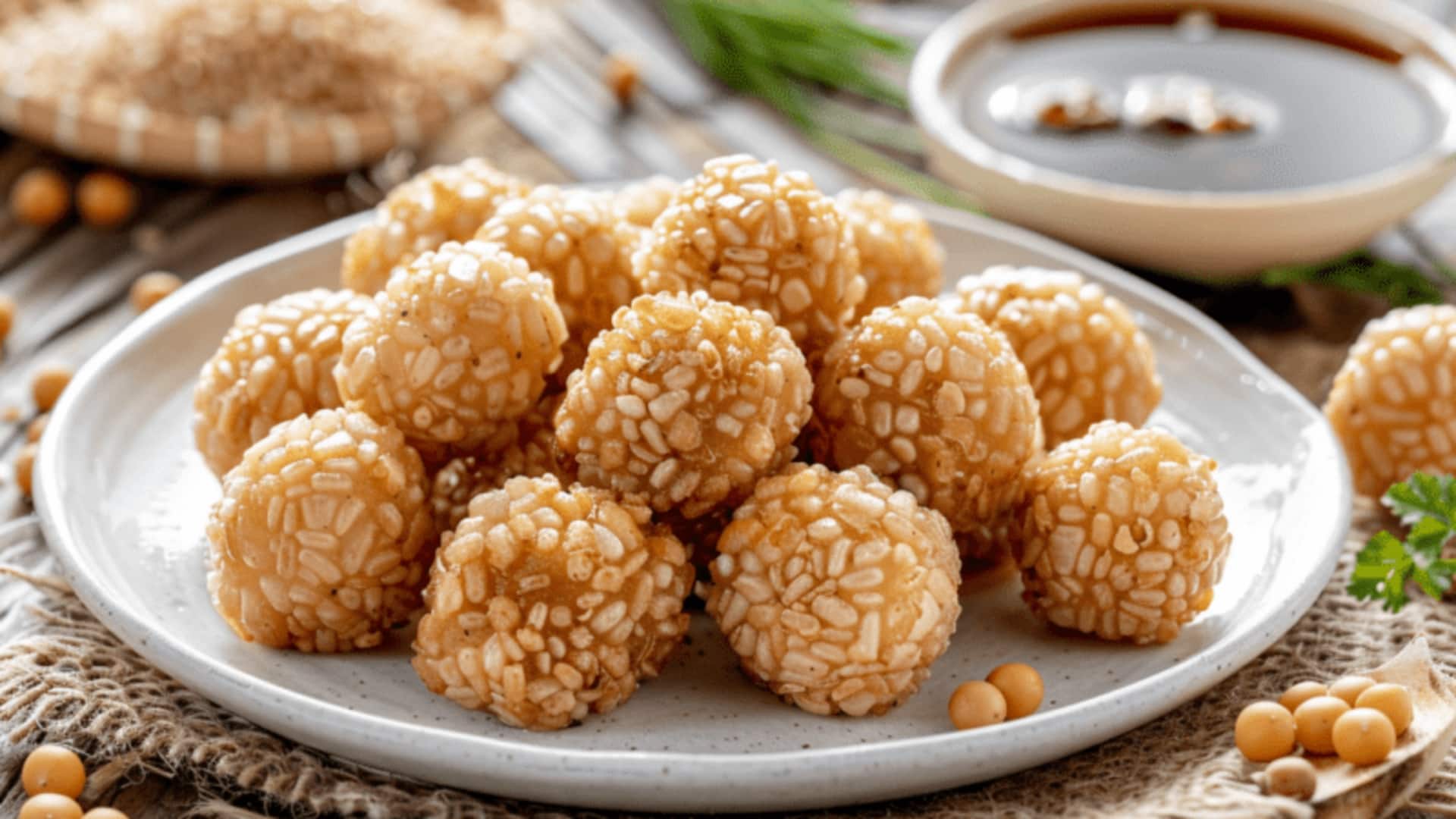 ลูกชิ้นถั่วเขียวอบไอน้ำ เมนูมังสวิรัติไทยเบาๆ ทำง่ายและน่าลอง