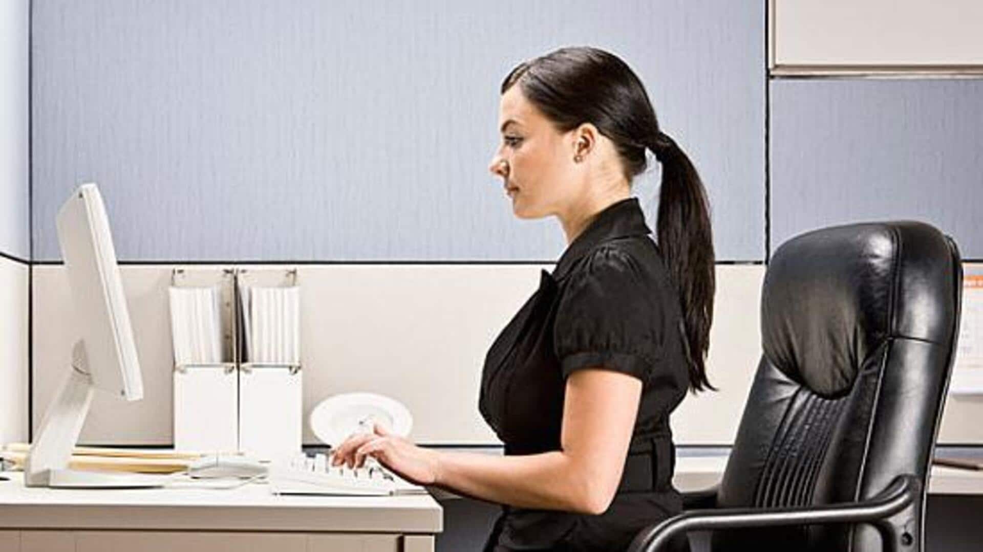 ปรับท่านั่งให้เหมาะสมเพื่อสุขภาพที่ดี