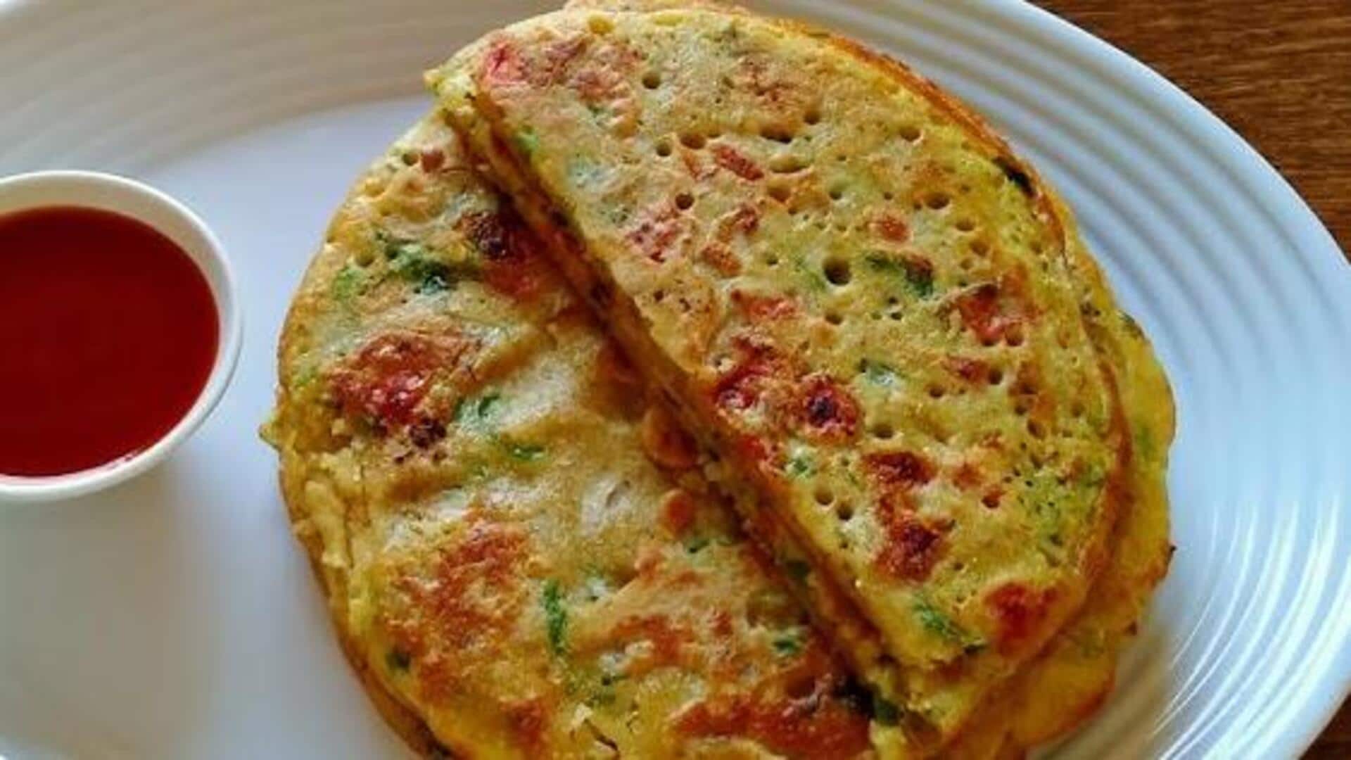 แพนเค้กข้าวแดง: เมนูมังสวิรัติทำง่าย เนื้อนุ่มละมุน