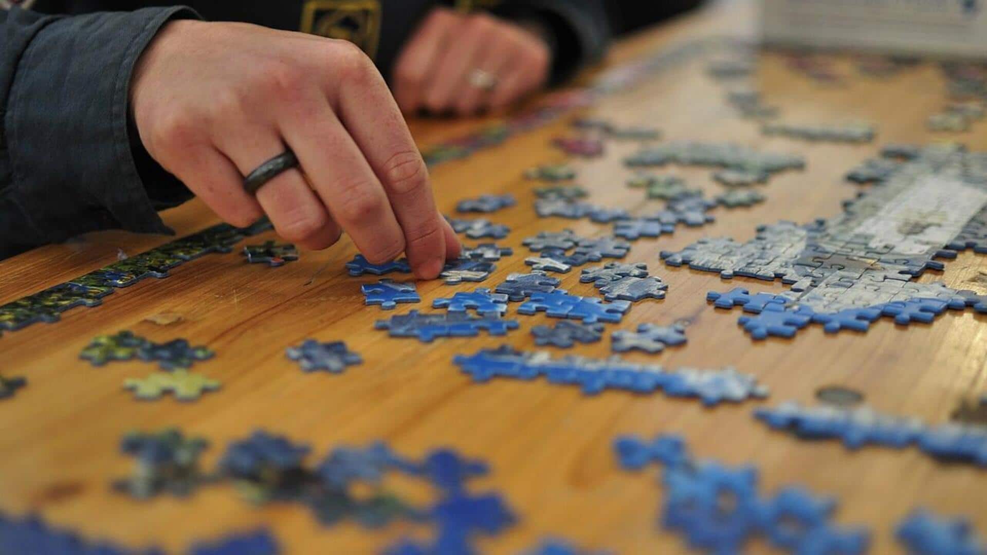 วิธีลดความเครียดด้วยการต่อจิ๊กซอว์