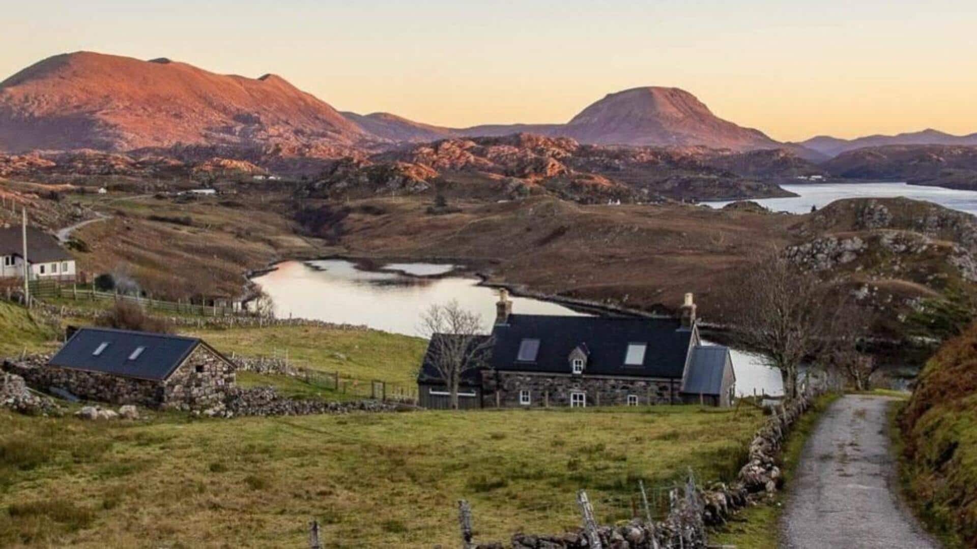 หมู่บ้านในไฮแลนด์ของสกอตแลนด์ที่เหมาะสำหรับผู้รักธรรมชาติ