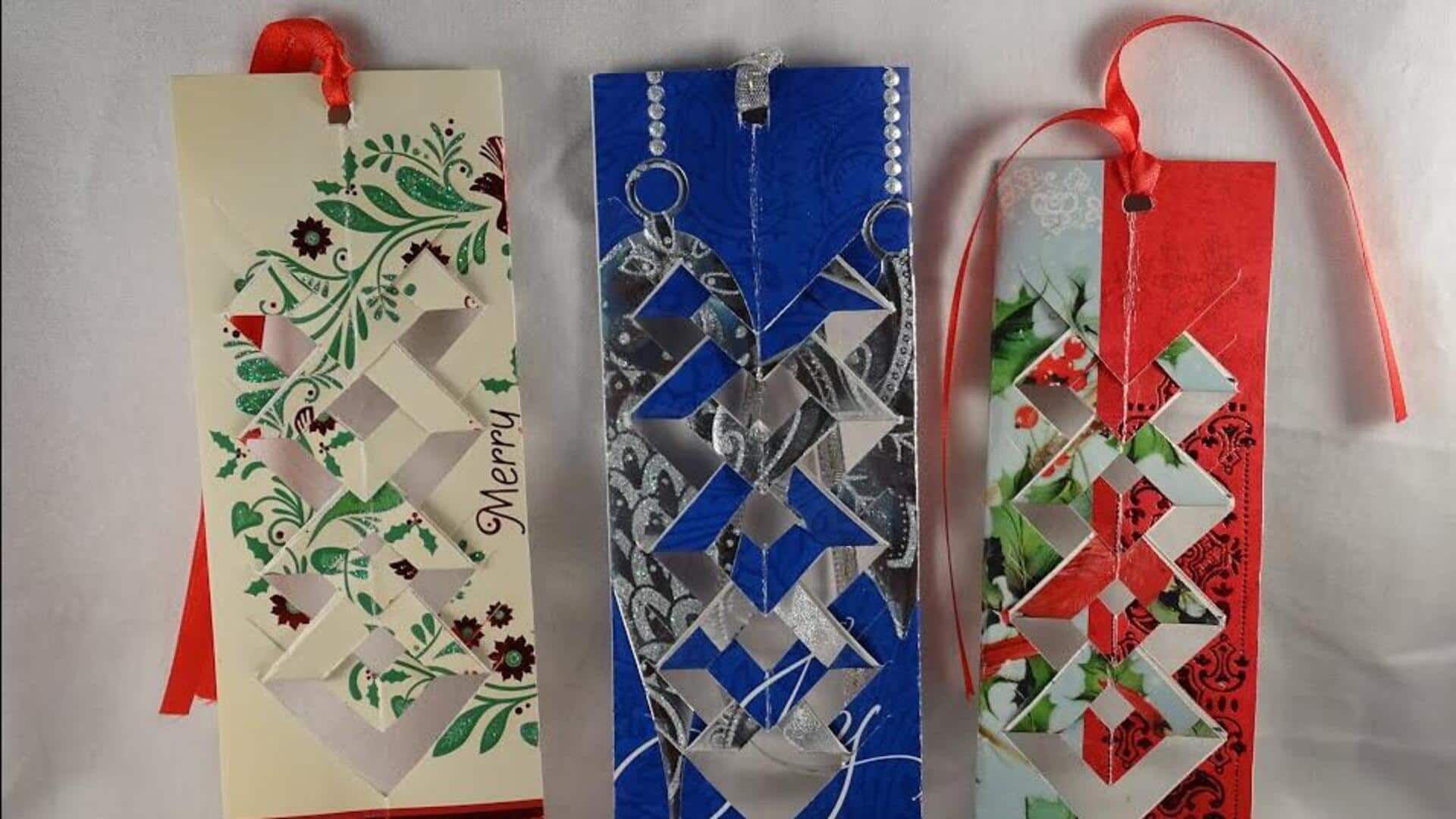 ไอเดียรีไซเคิล: เปลี่ยนบัตรพลาสติกเก่าเป็นที่คั่นหนังสือสุดครีเอทีฟ