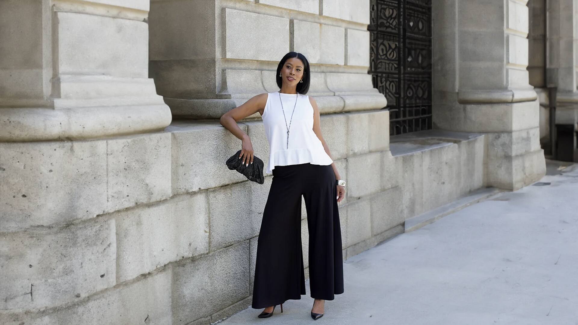 5 สไตล์ที่แมทช์ลงตัวกับกางเกงพาลาซโซ่