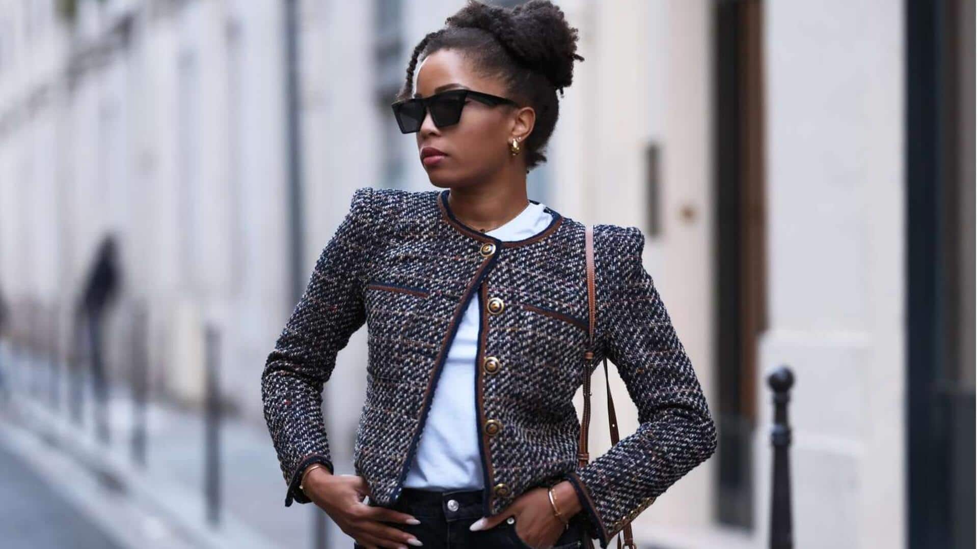 5 สไตล์แมตช์เซ็ตชุดทวีดได้ลงตัว