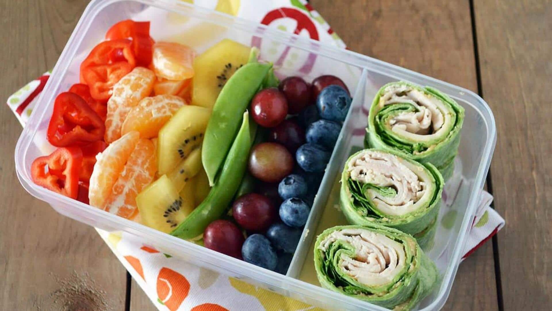เพิ่มสีสันให้กล่องอาหารกลางวันด้วยผักสีสันสดใส