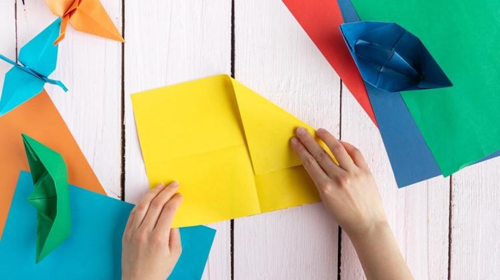 ฝึกความอดทนด้วยการพับกระดาษโอริกามิ