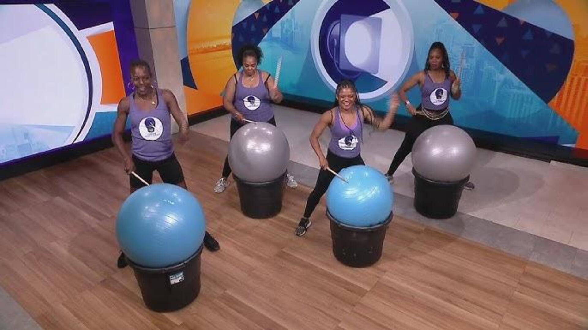 ออกกำลังกายแนวใหม่ ฟิตเนสตีกลองสุดมันส์