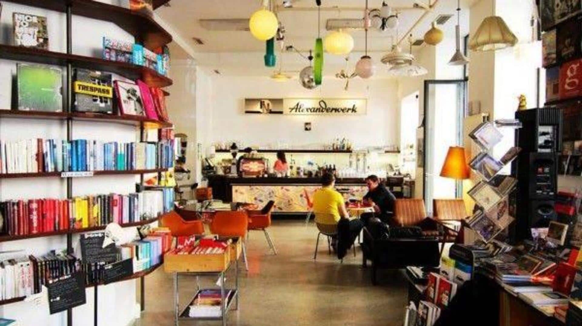 คาเฟ่หนังสือบรรยากาศดีในเวียนนา