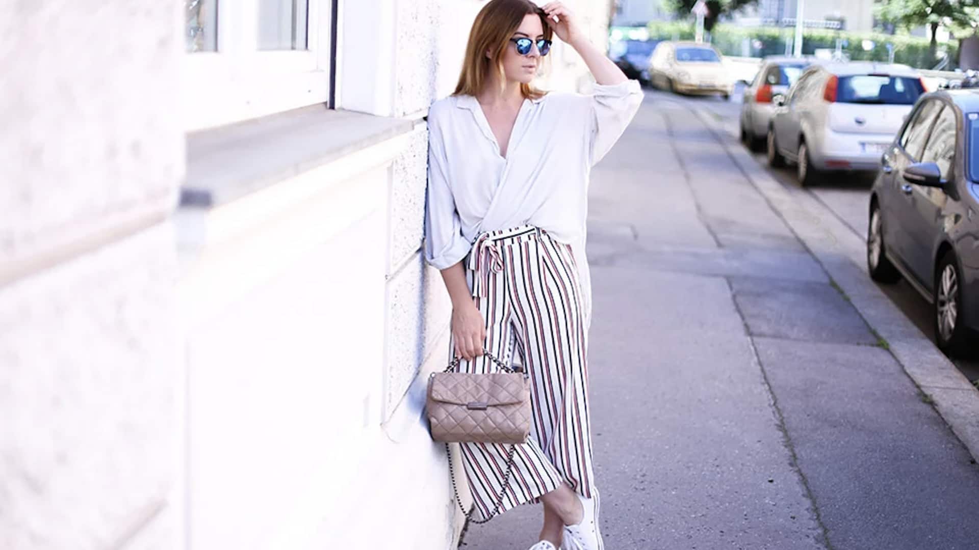 วิธีแมตช์กางเกงคูลอตให้ดูดีทุกโอกาส