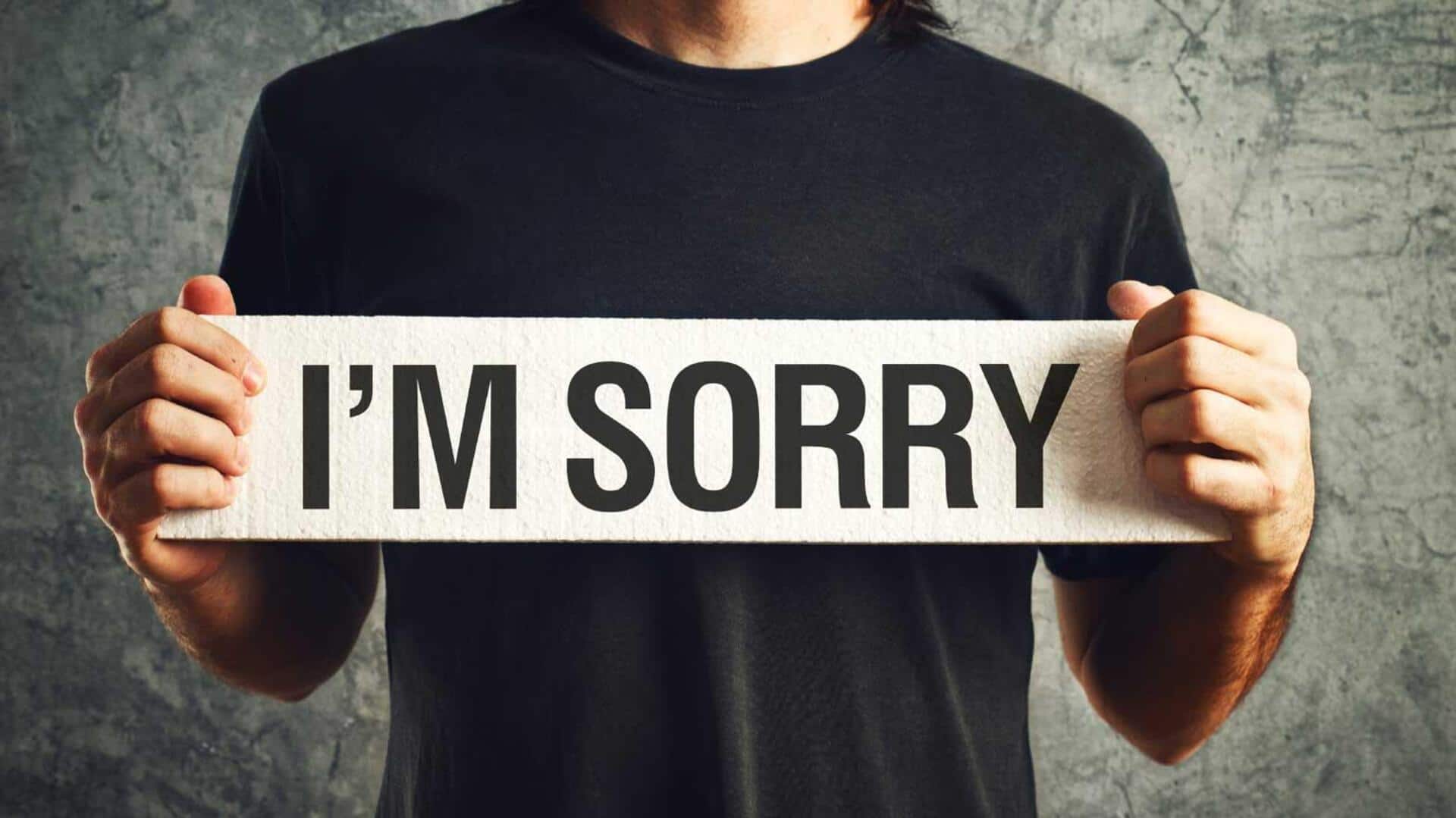 5 วิธีง่ายๆ หยุดขอโทษเกินความจำเป็น