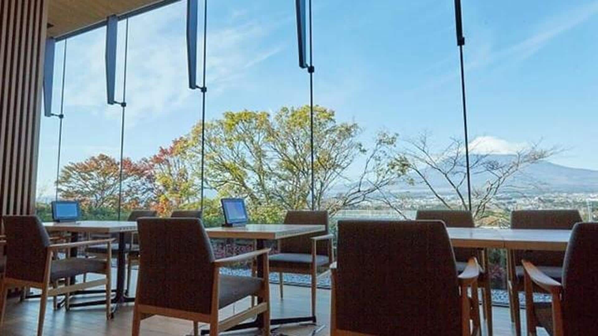 คาเฟ่บรรยากาศดีใกล้ภูเขาฟูจิที่ไม่ควรพลาด