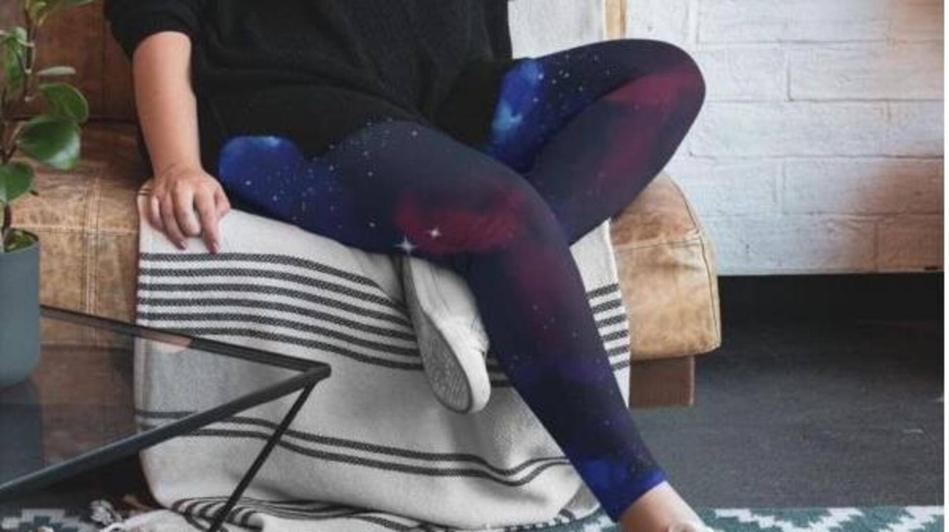 5 สไตล์ปอนโชแมตช์กับเลกกิ้งลายพิมพ์อย่างลงตัว