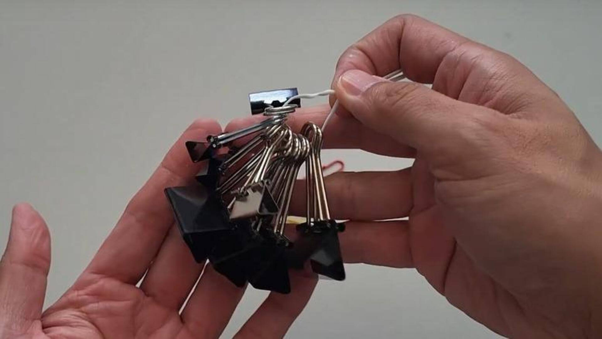 ไอเดียใช้ลวดมัดของในบ้านให้คุ้มค่า 