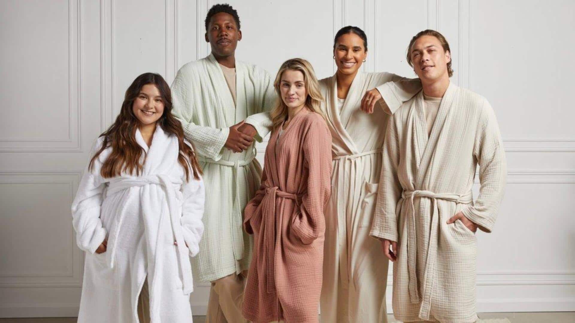 5 สไตล์แฟชั่นที่แมตช์กับเสื้อคลุมอาบน้ำได้ลงตัว