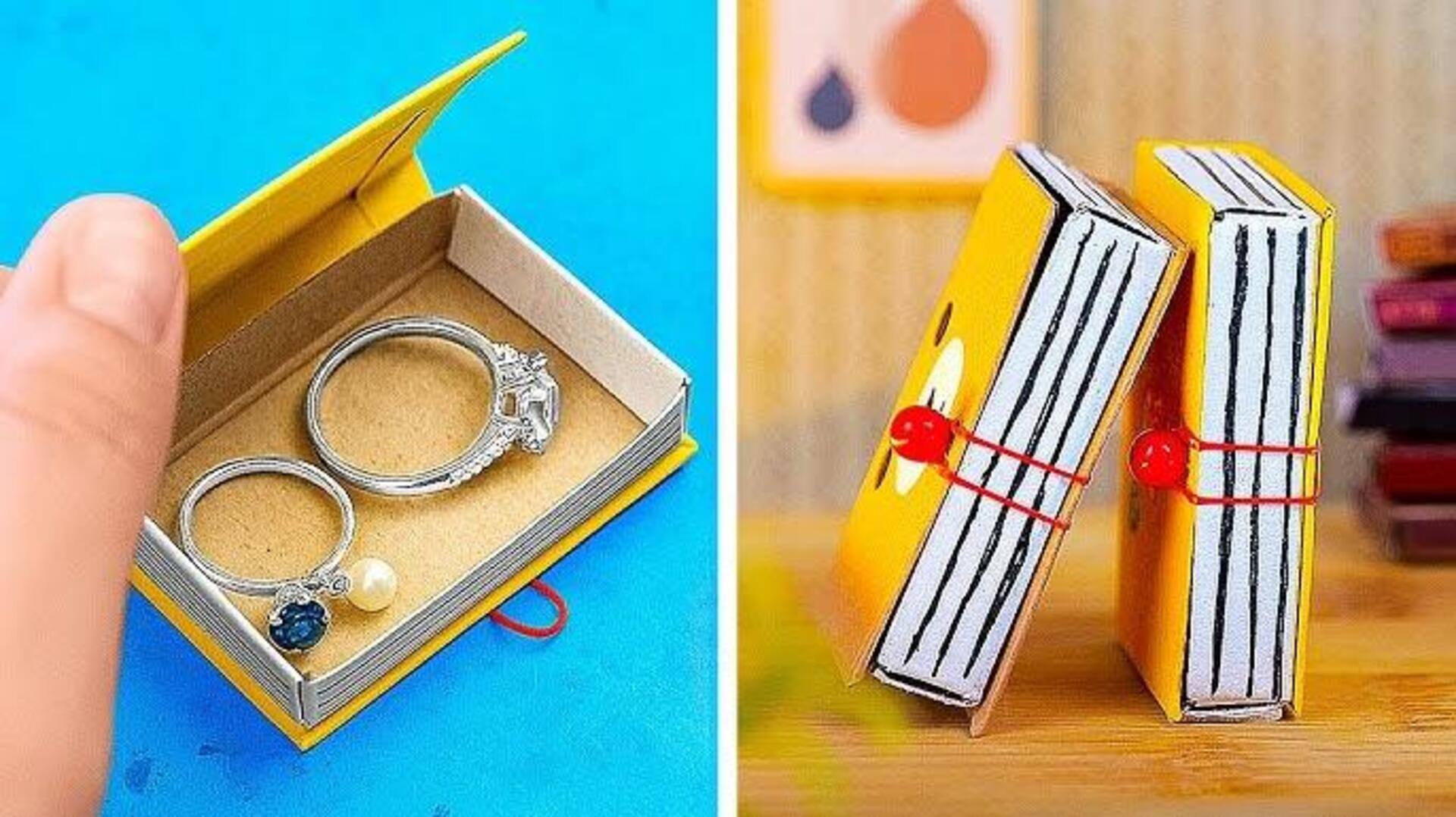 รีไซเคิลห่วงสมุดเหลือใช้เป็นของใช้สุดคุ้ม