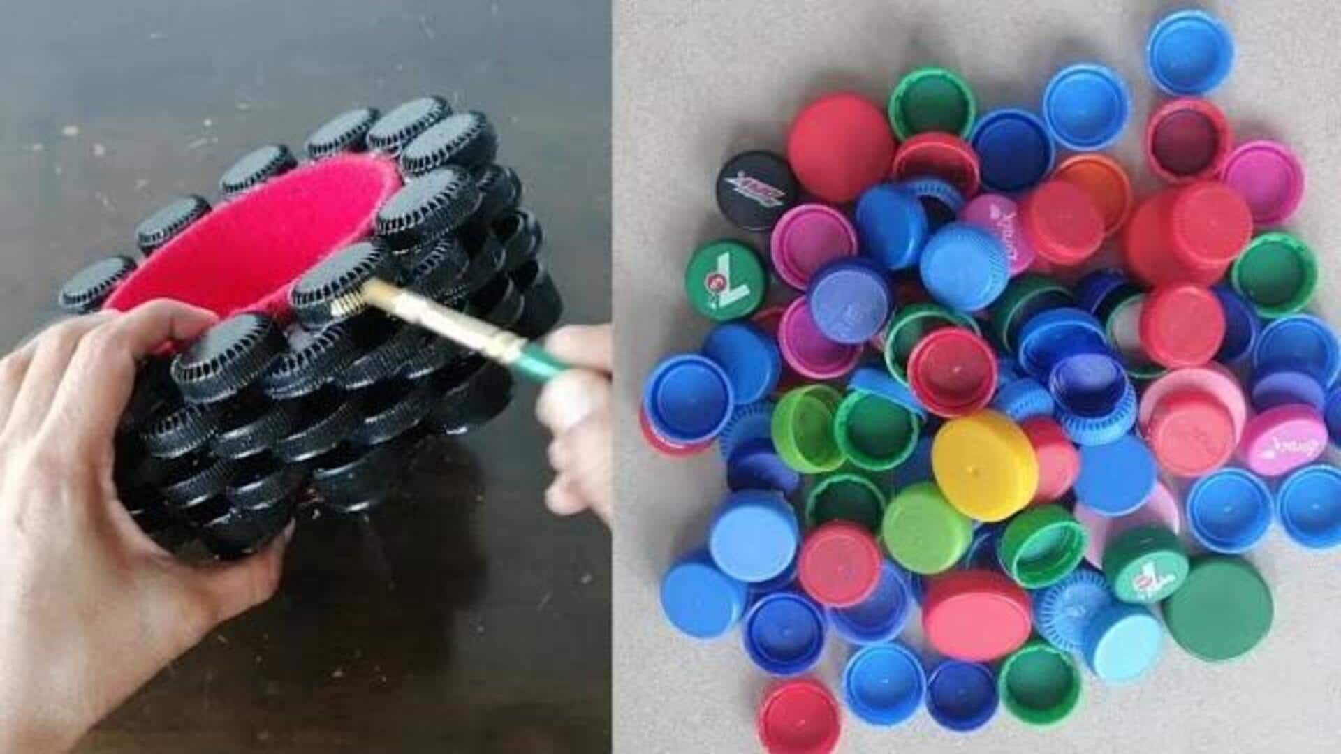 ฝาขวดกระป๋องเก่า แปลงเป็นของใช้ในครัวสุดประโยชน์