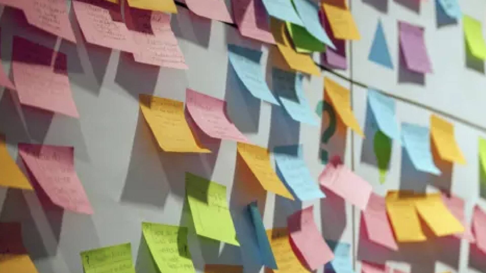 รีไซเคิลโน้ตสติ๊กเกอร์เหลือใช้ให้กลายเป็นของใช้ใหม่ในบ้าน