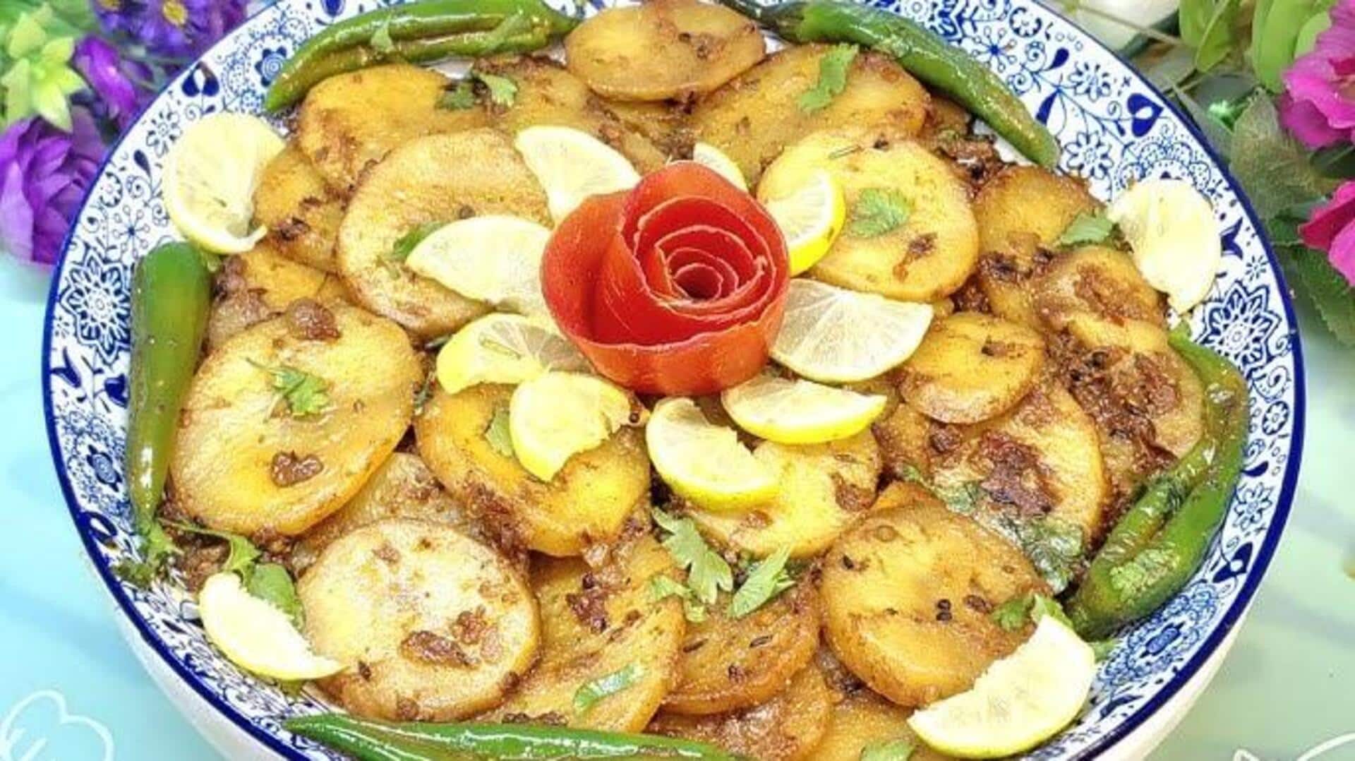 วิธีทำมันฝรั่งดองกรอบรสเครื่องเทศ