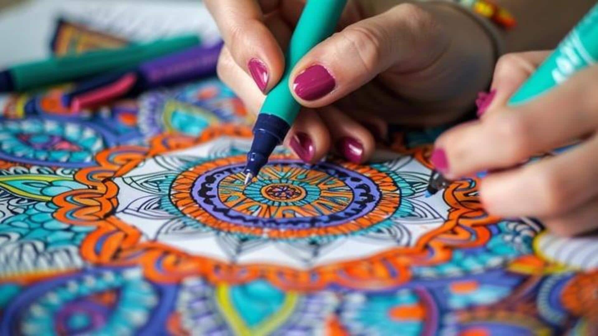 5 วิธีเพิ่มสมาธิด้วยการระบายสีแมนดาลา